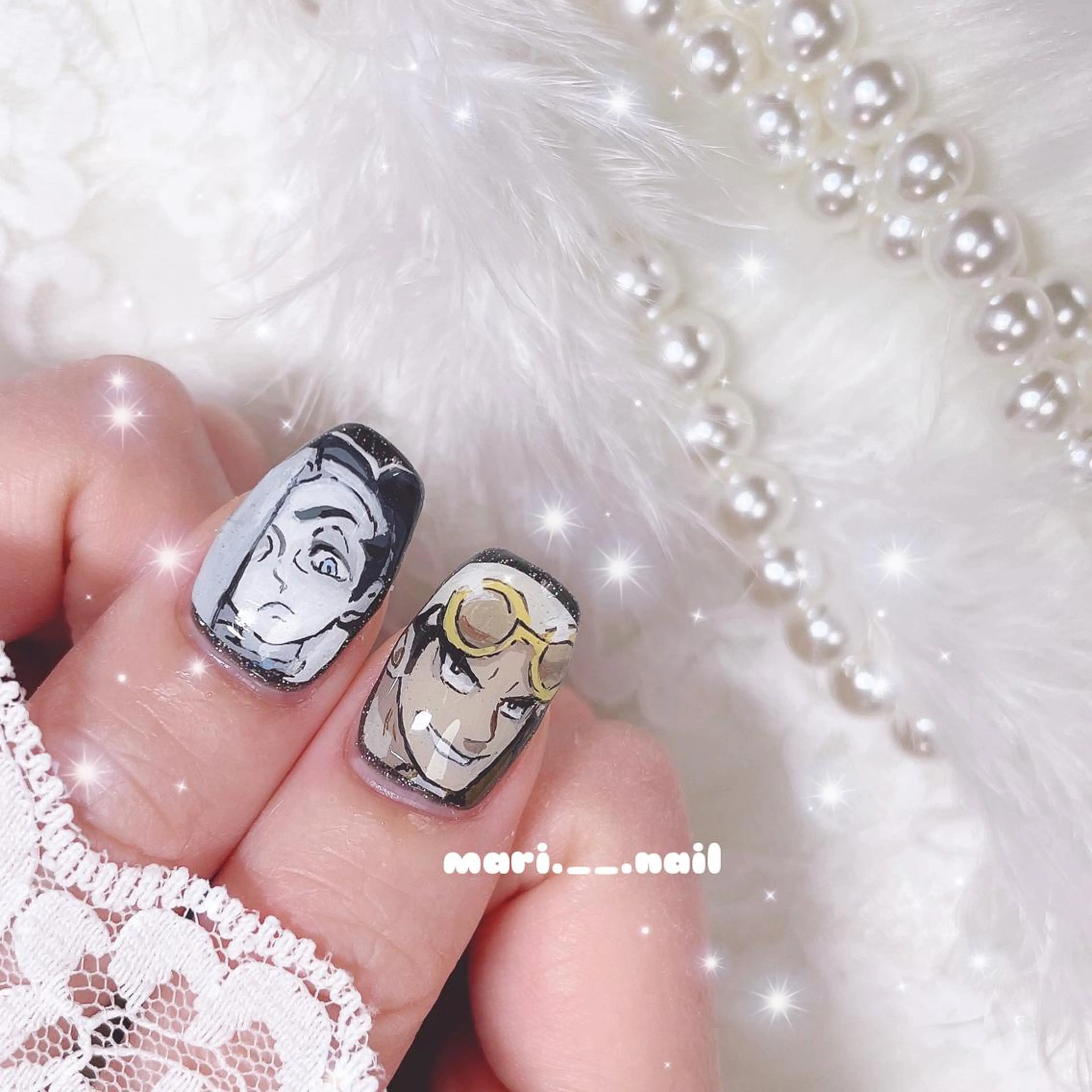 ネイル ハンドネイル 🎀 Mayu 🎀痛ネイルのネイルデザイン