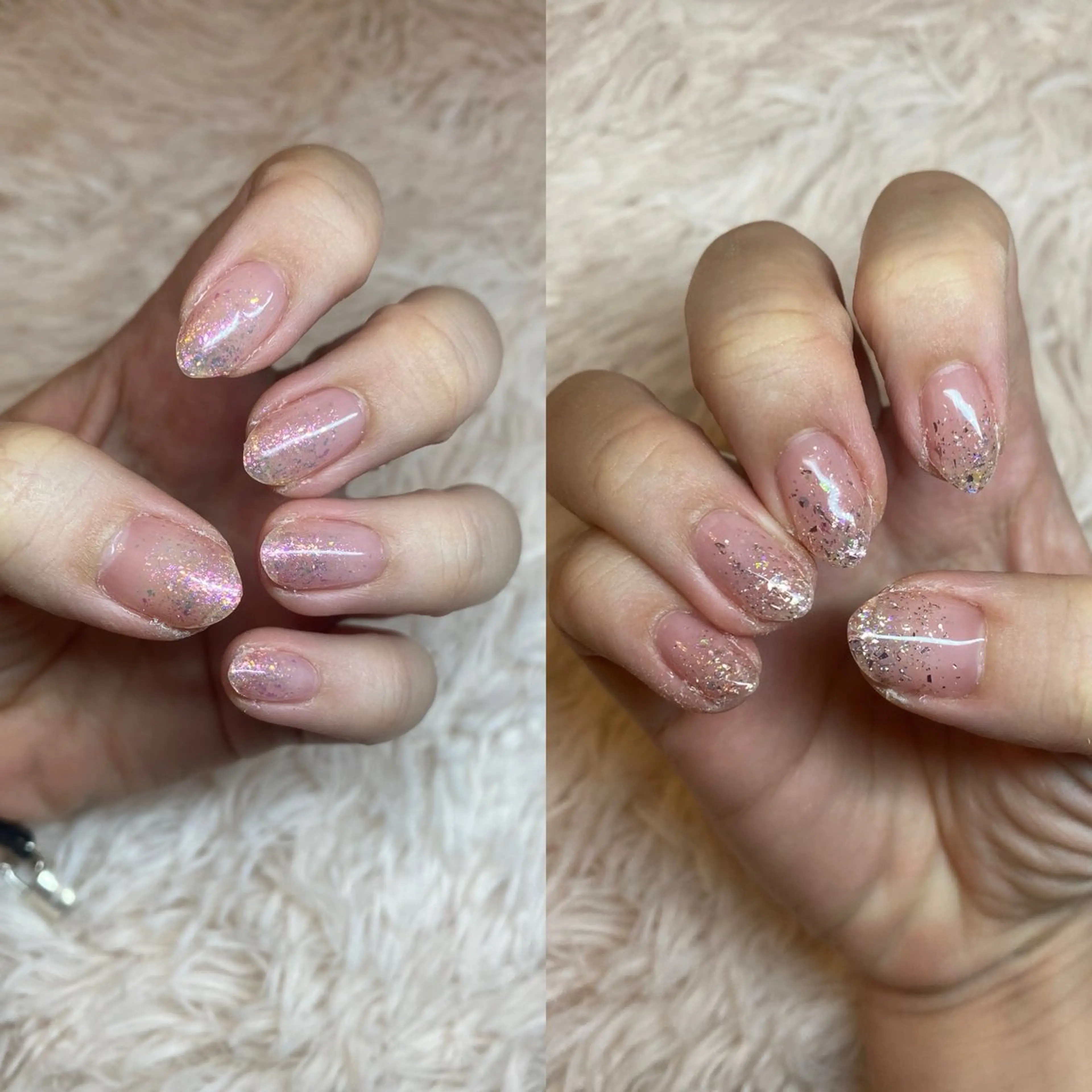 ネイル ラメ(グリッター) ハンドネイル Chandra nail&tarotのネイルデザイン