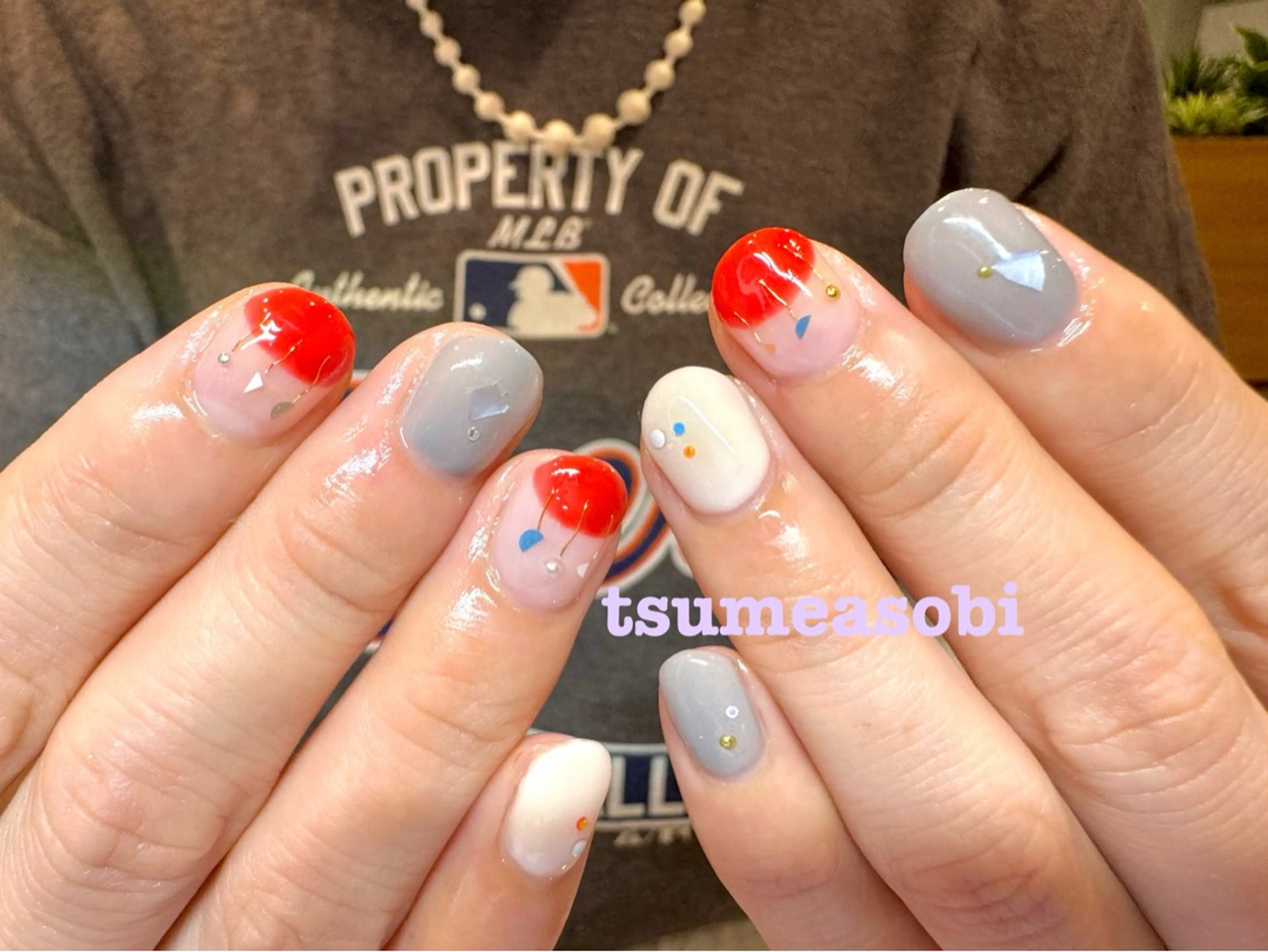 ネイル 持ち込み ハンドネイル tsumeasobi所属・tsumeasobi 🪬macoのネイルデザイン