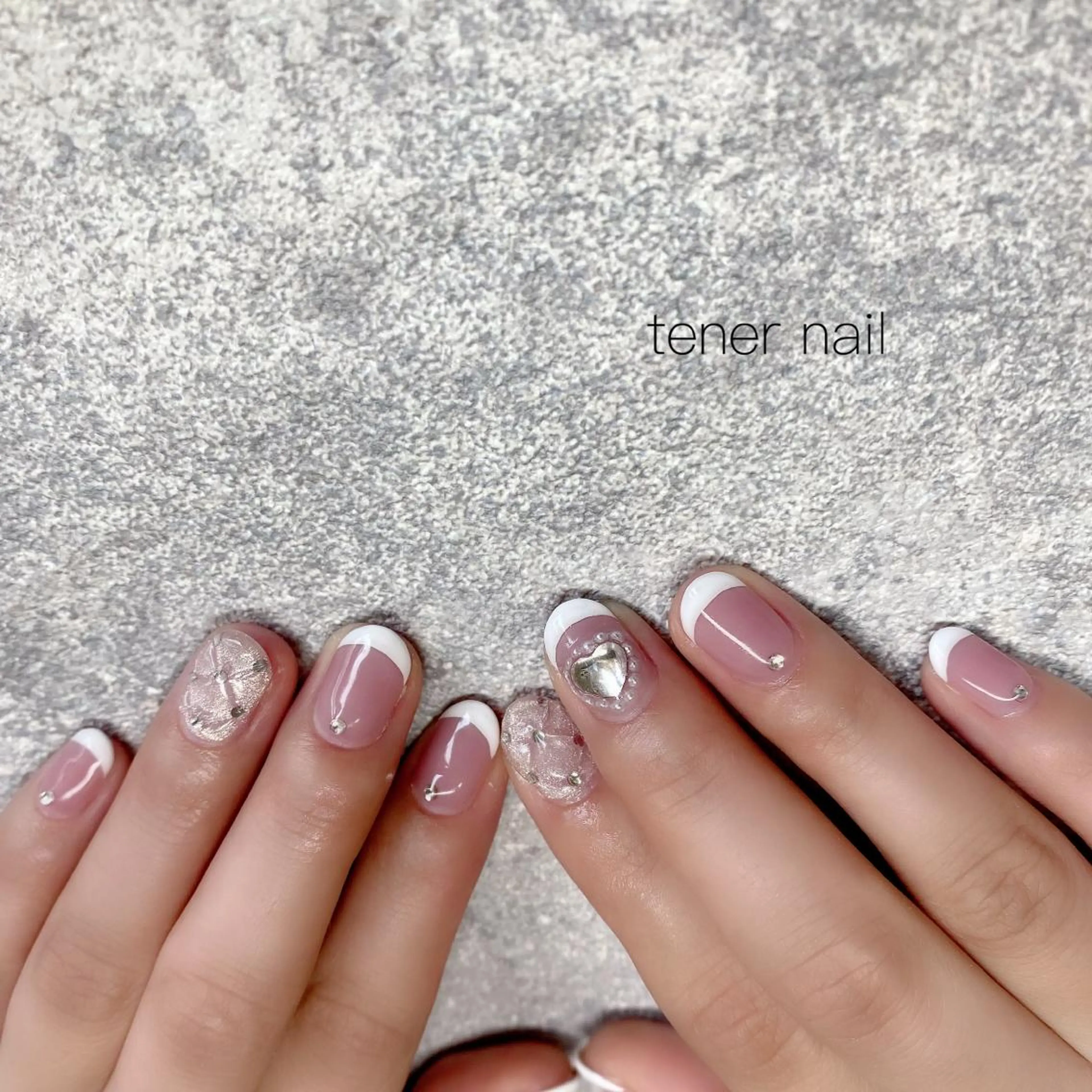 ネイル フレンチネイル tener  nail  テネルネイル所属・テネルネイル tener nailのネイルデザイン