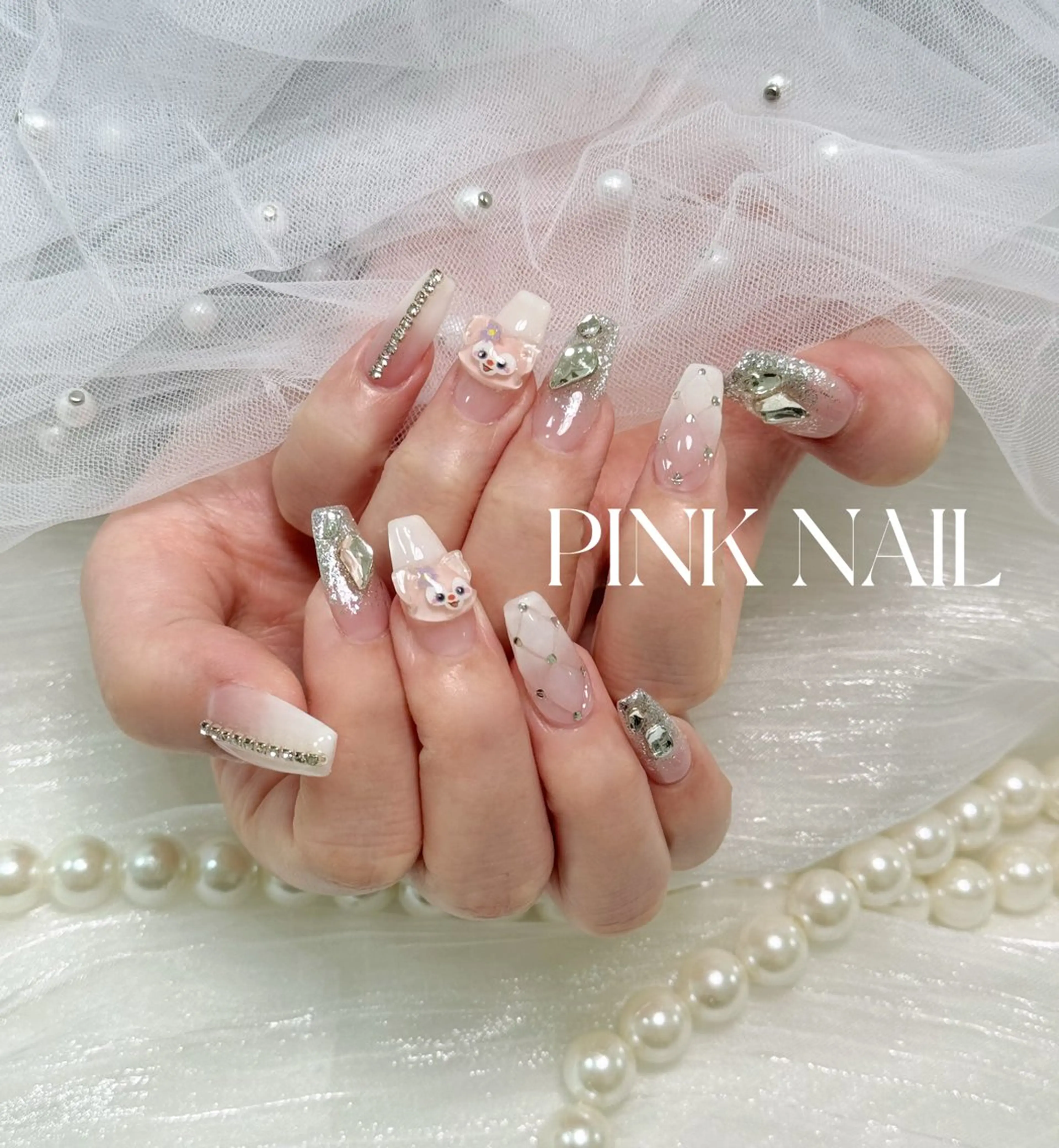 ネイル pink nailのネイルデザイン
