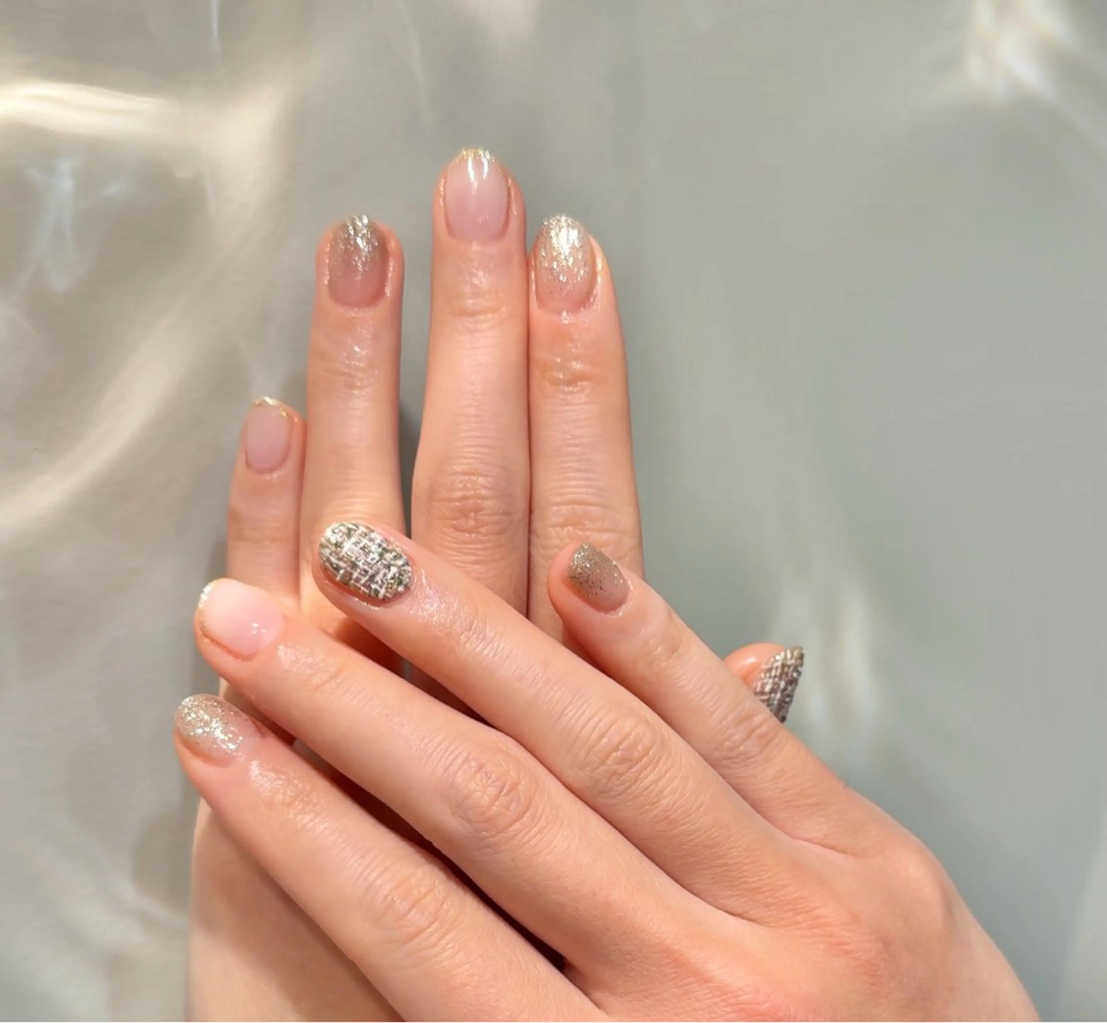 ネイル キラキラネイル ハンドネイル nail  LATTE所属・nail Latteのネイルデザイン