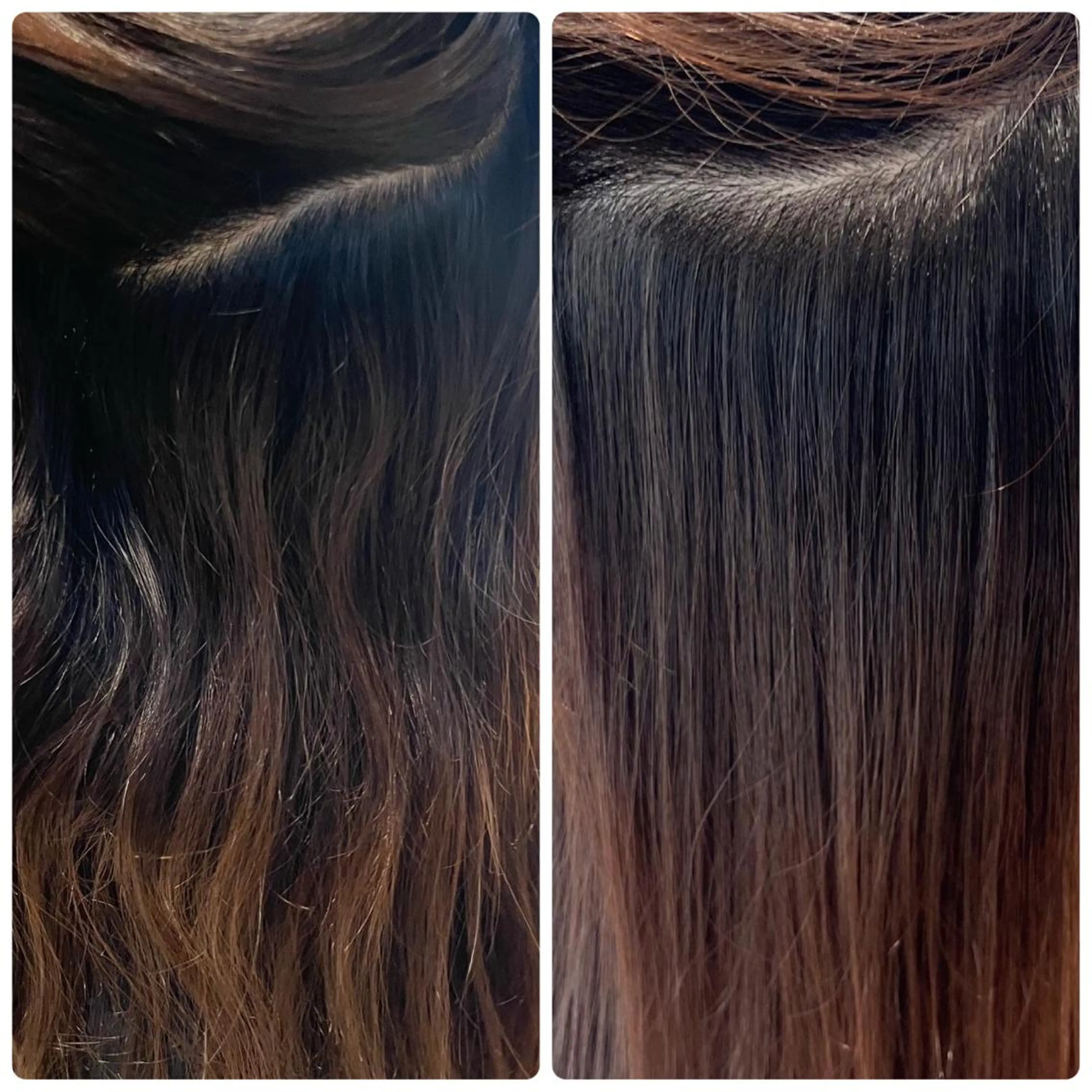 ロング カット 縮毛矯正 トリートメント 赤羽今日子/レイヤー /盛れる顔まわりのヘアスタイル