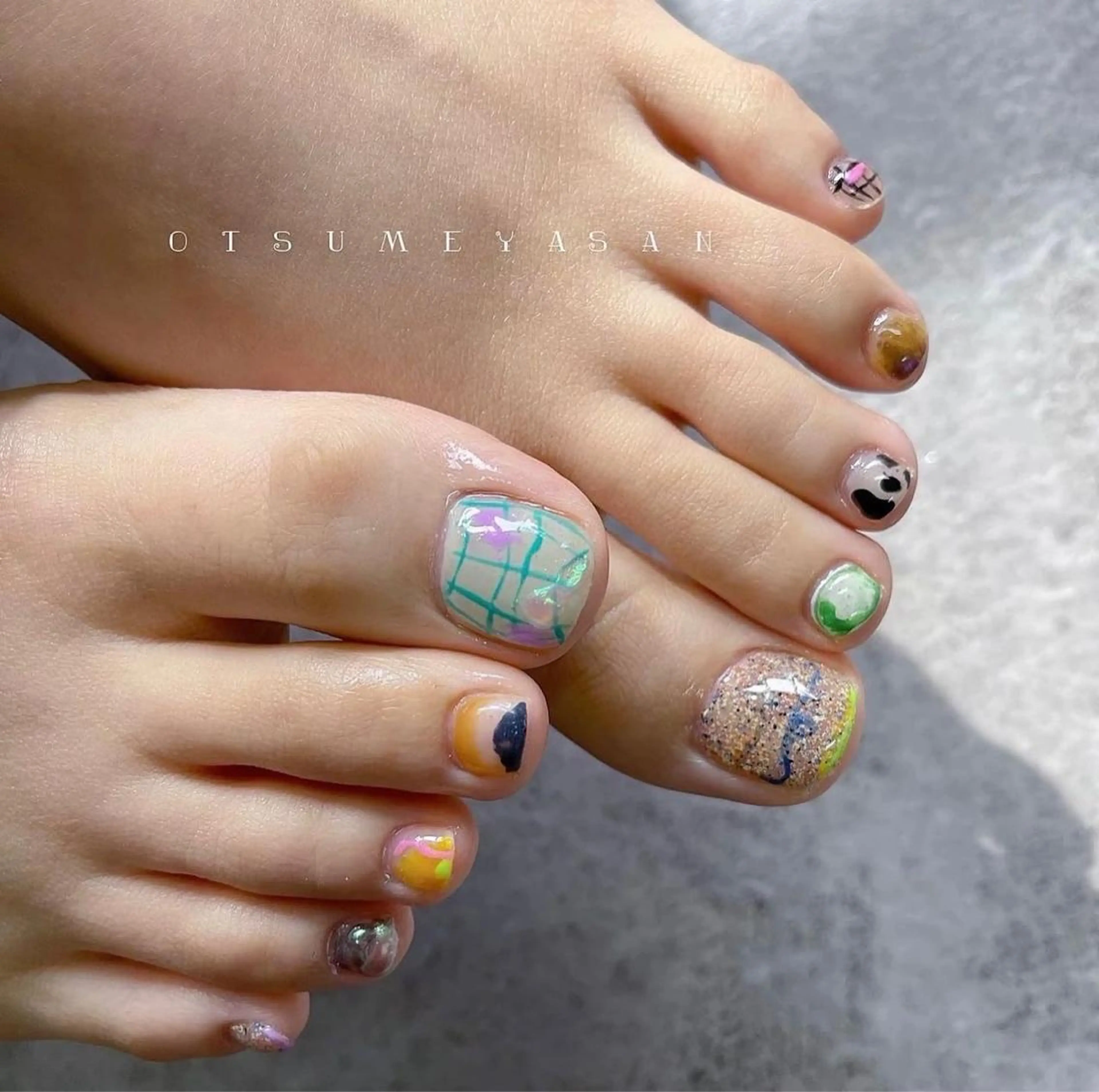 ショート ネイル otsumeyasan所属・わたなべ ちかのネイルデザイン