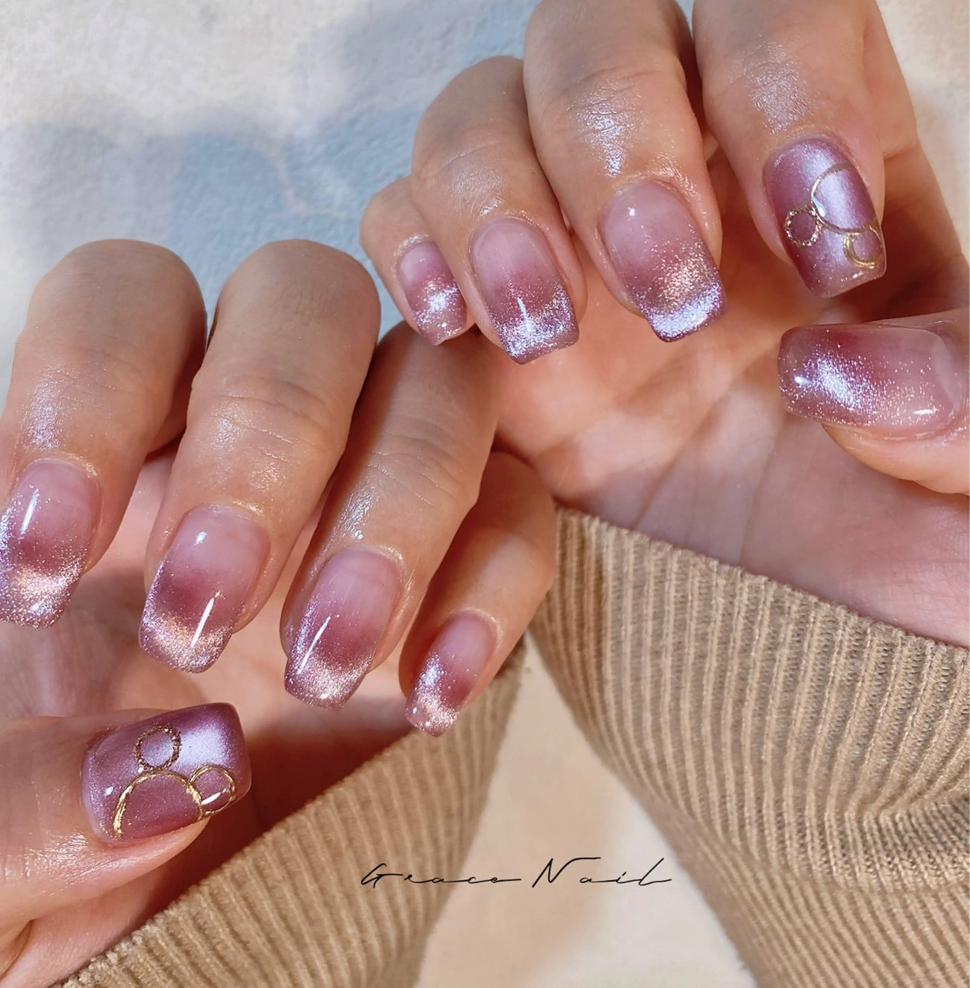 ネイル ハンドネイル ☆*｡Grace Nail｡*☆のネイルデザイン