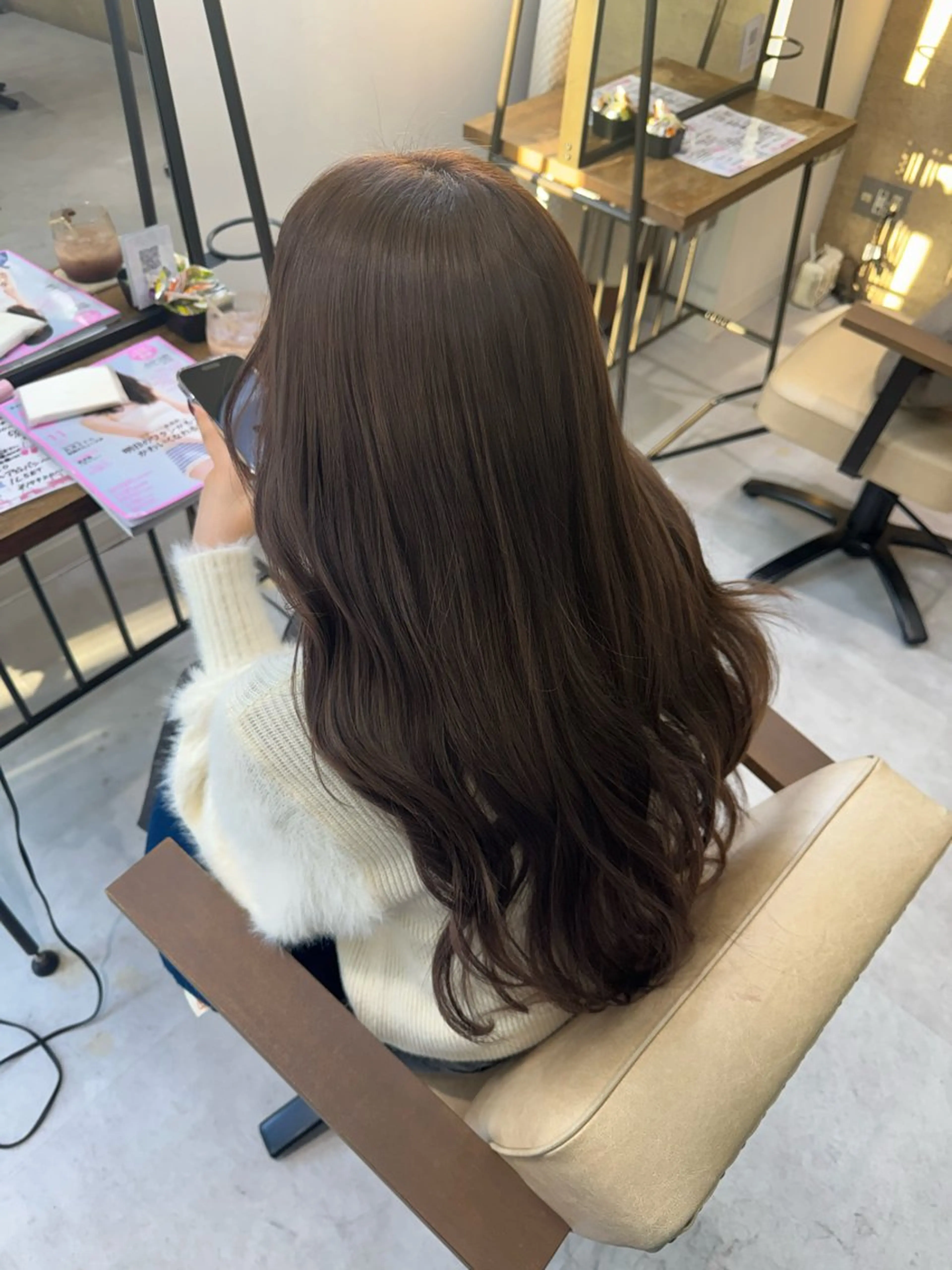 ロング カラー ヘアカラー Ouka/Wカラー/ 大人艶カラーのヘアスタイル