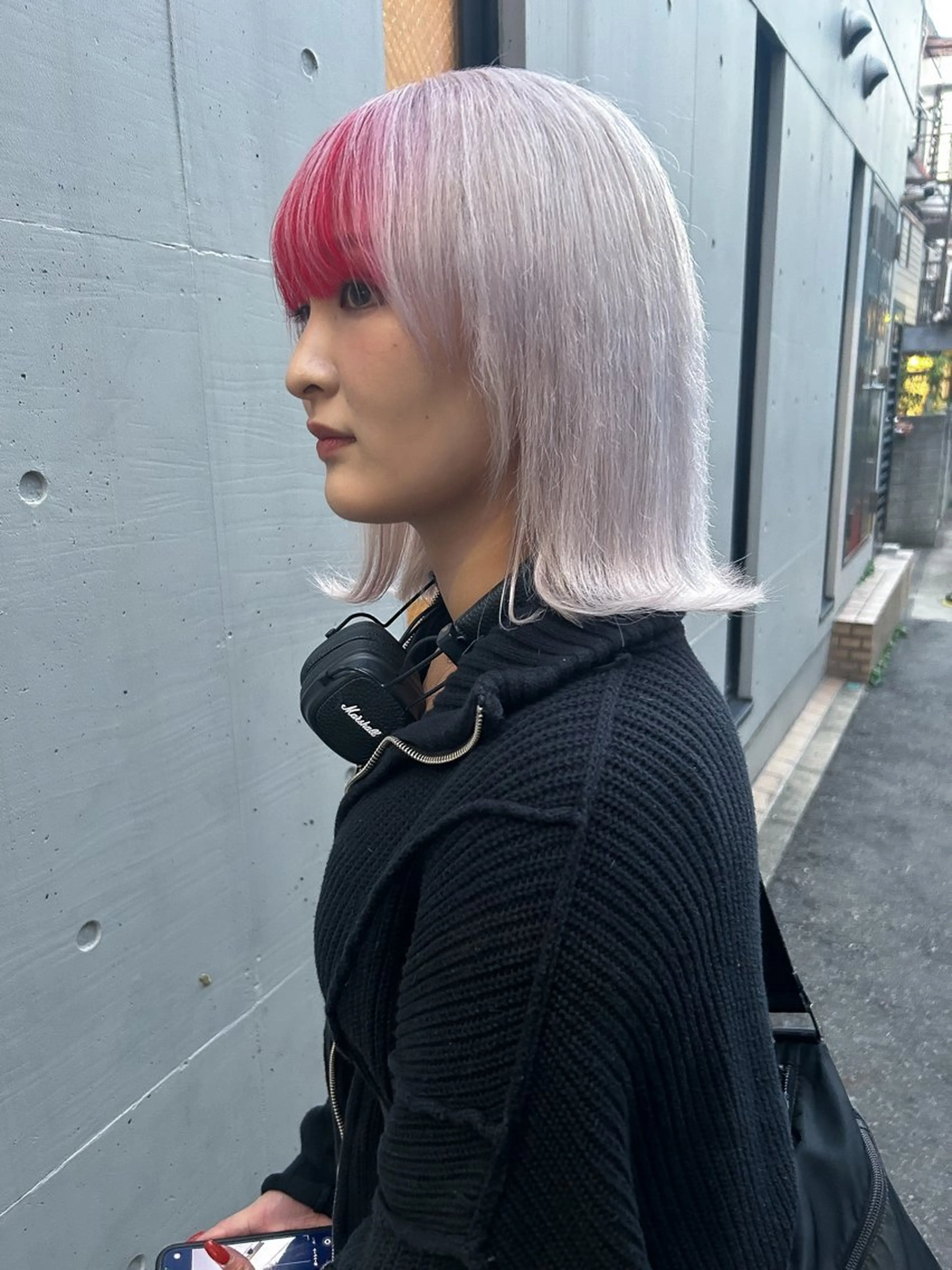 ミディアム カラー ハイトーンカラー⭐️ NAZUNAのヘアスタイル
