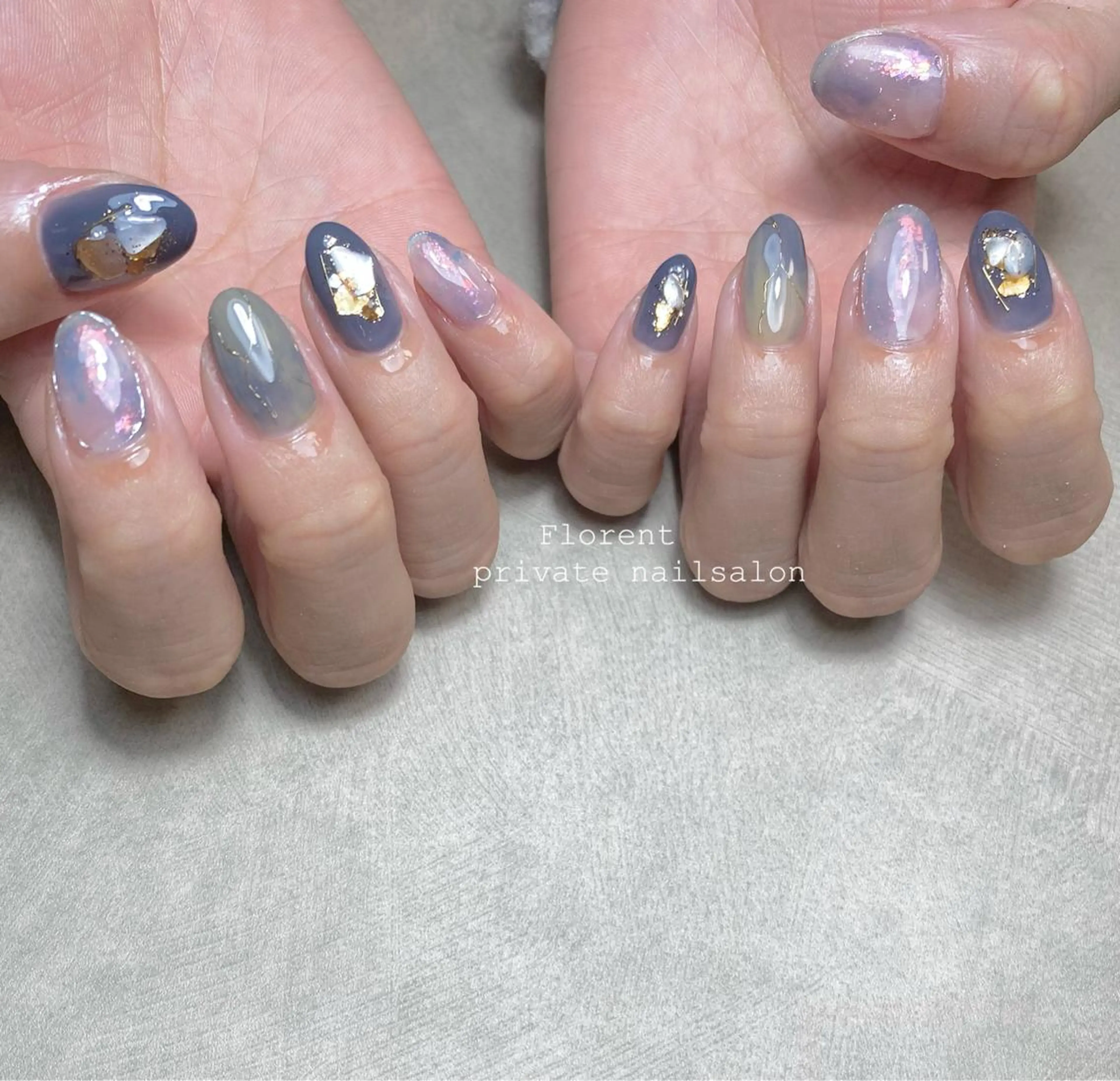 ネイル ハンドネイル florent nailのネイルデザイン