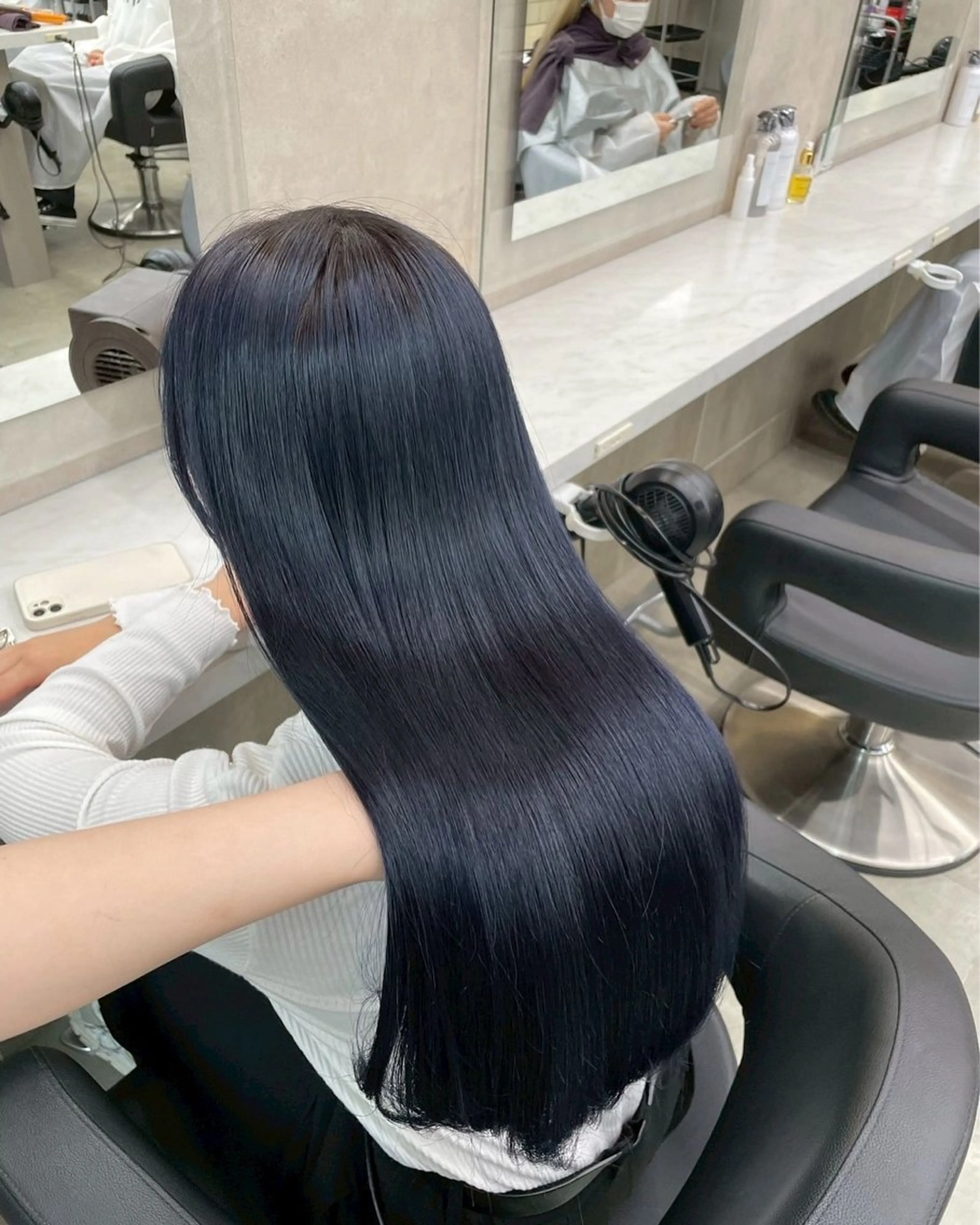 ロング カラー ブリーチ 透明感カラー ダブルカラー ブリーチなしカラー 髪質改善 🌐垢抜けカラー🌐 KAZUMA🌐のヘアスタイル