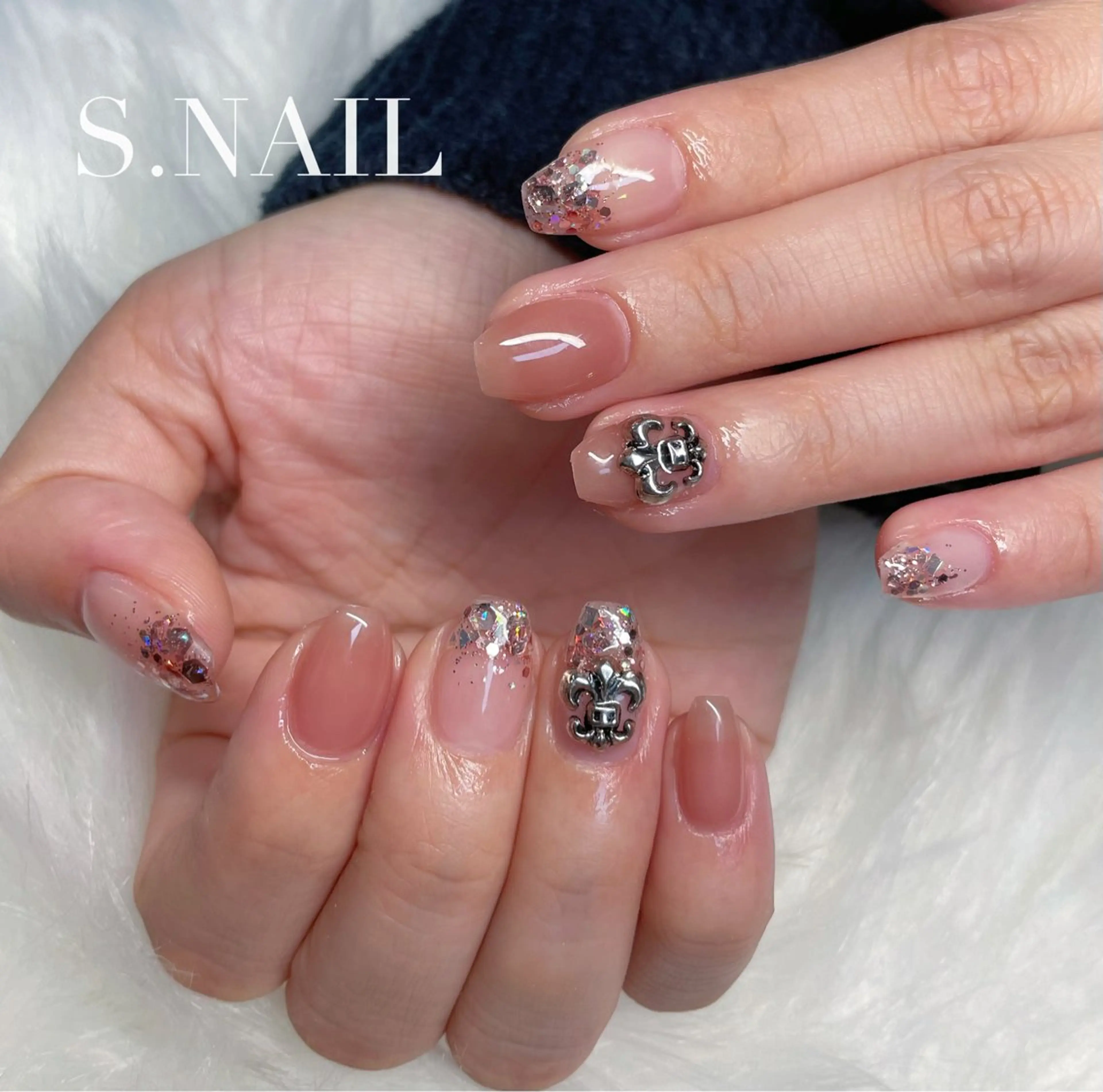 ネイル 持ち込み ハンドネイル S♡NAIL所属・S.NAIL Suuのネイルデザイン