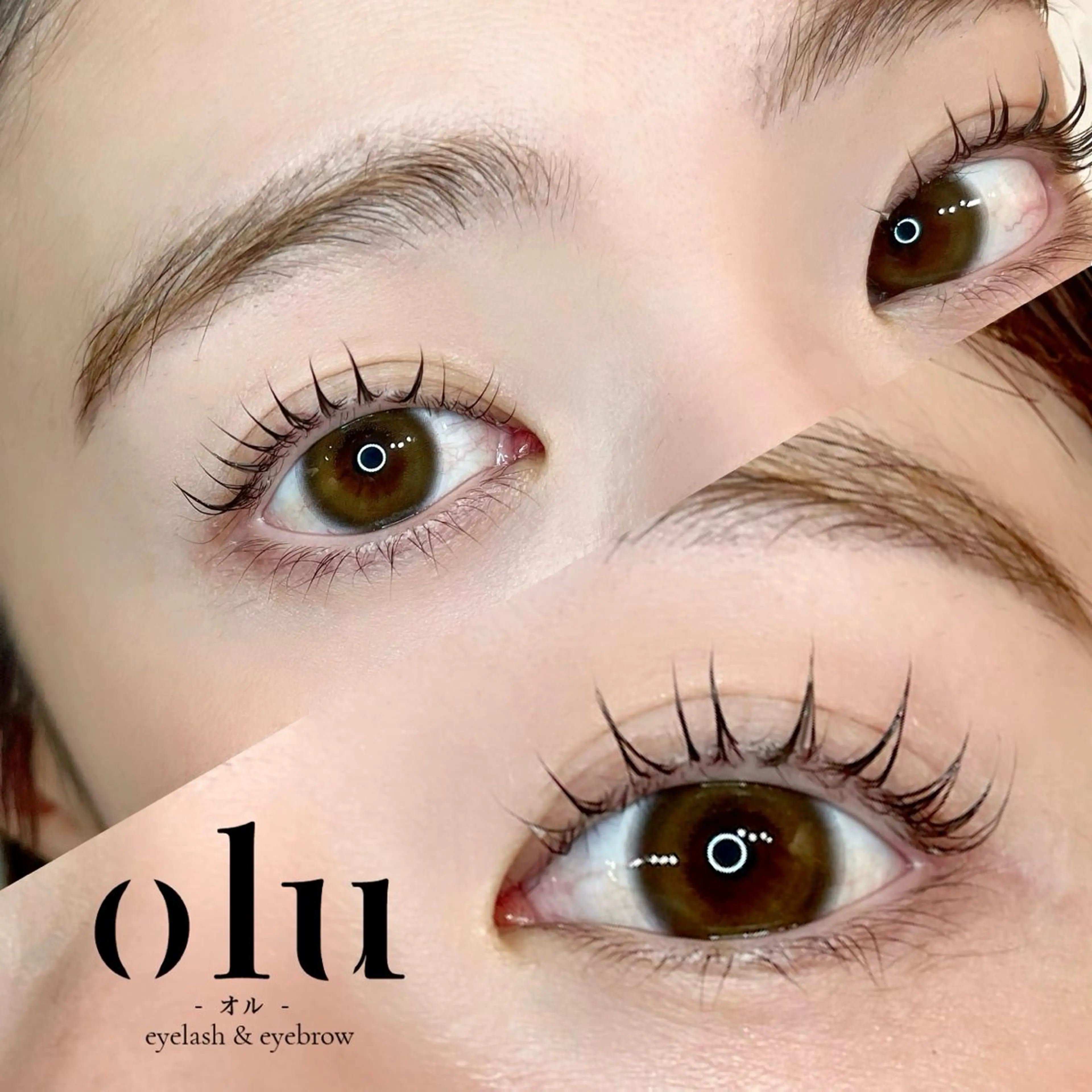 マツエク・マツパ 束感まつ毛 マツパ olu 美甘 カレンのマツエク・マツパデザイン