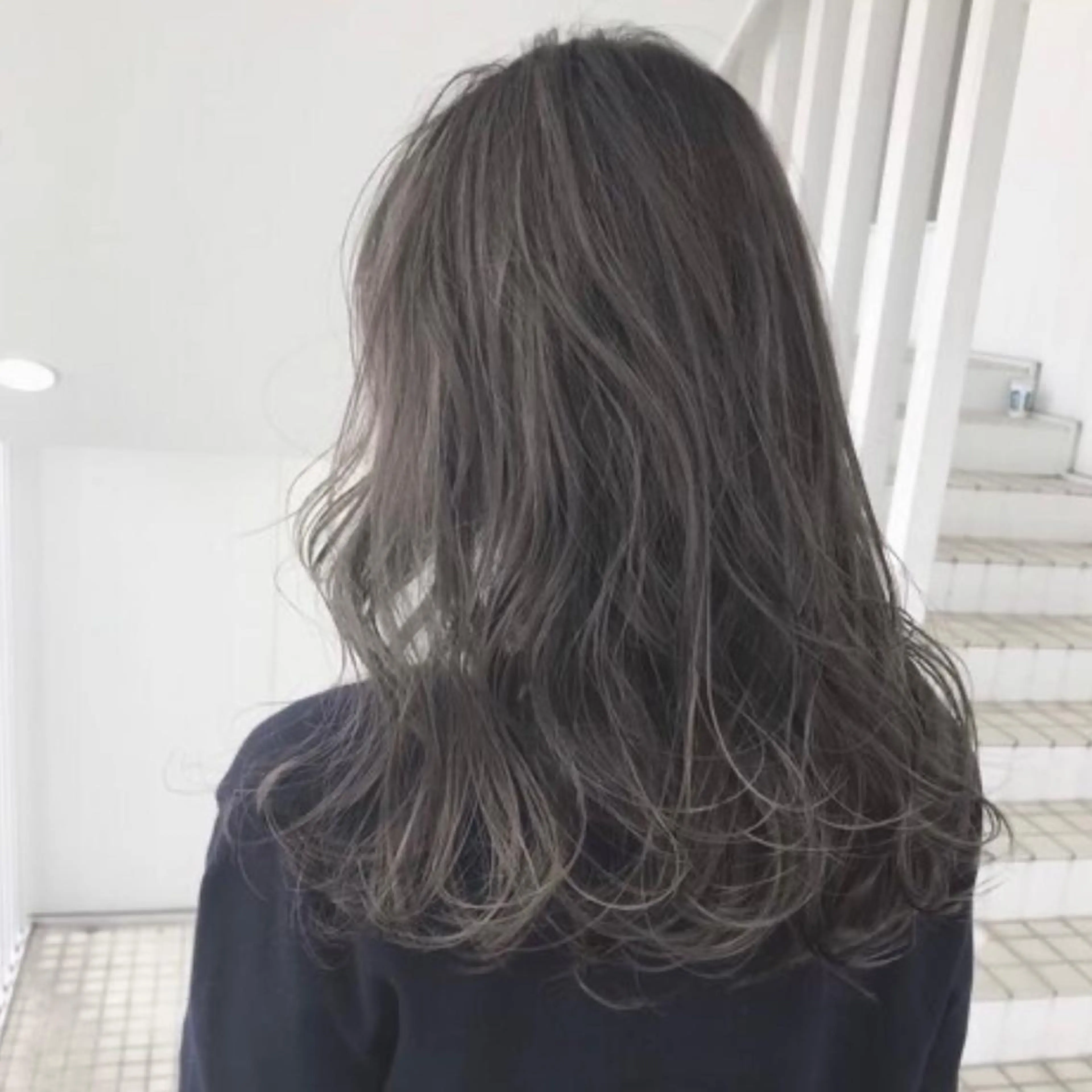 ロング 韓国風カラー ボブ 外国人風カラー ハイライト 髪質改善 メンズカット✂️ ¥2,200〜*土田のヘアスタイル