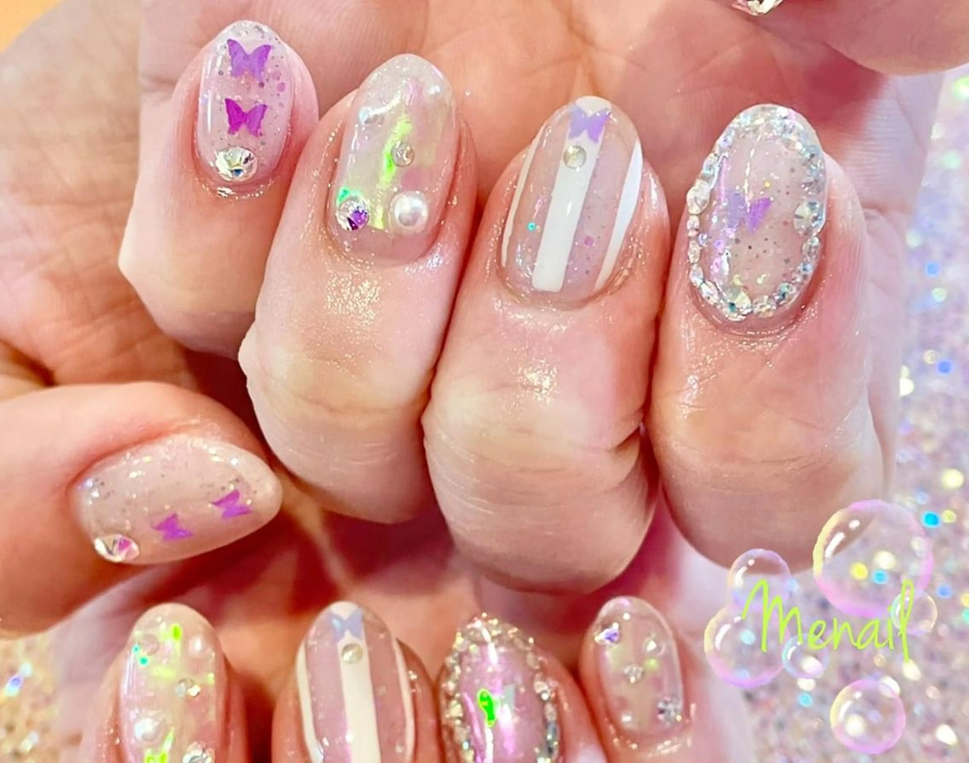 ネイル ハンドネイル Menail心斎橋 本店/runa☆のネイルデザイン