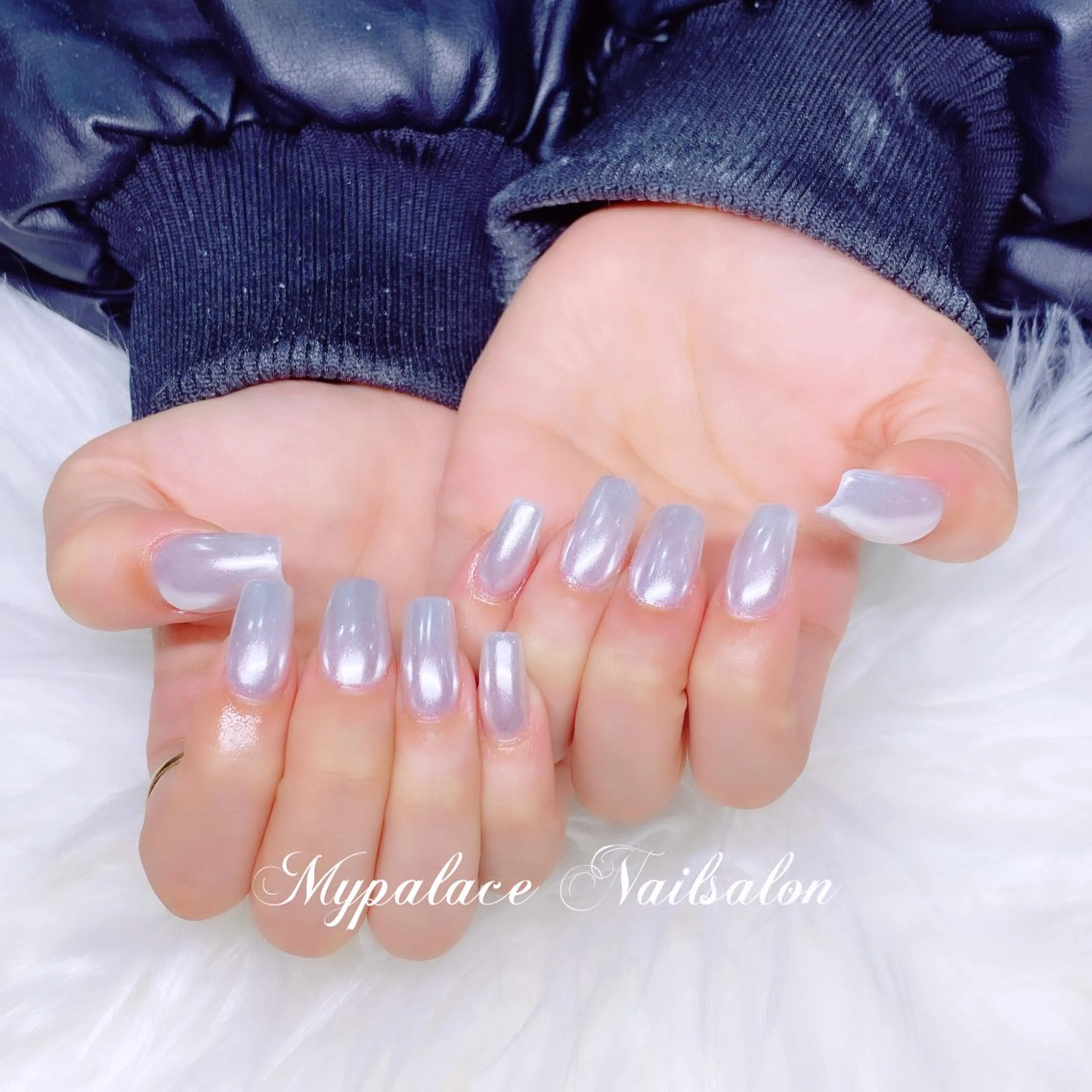 ネイル ミラーネイル スカルプネイル ハンドネイル Yuis Nailスカルプ専門のネイルデザイン