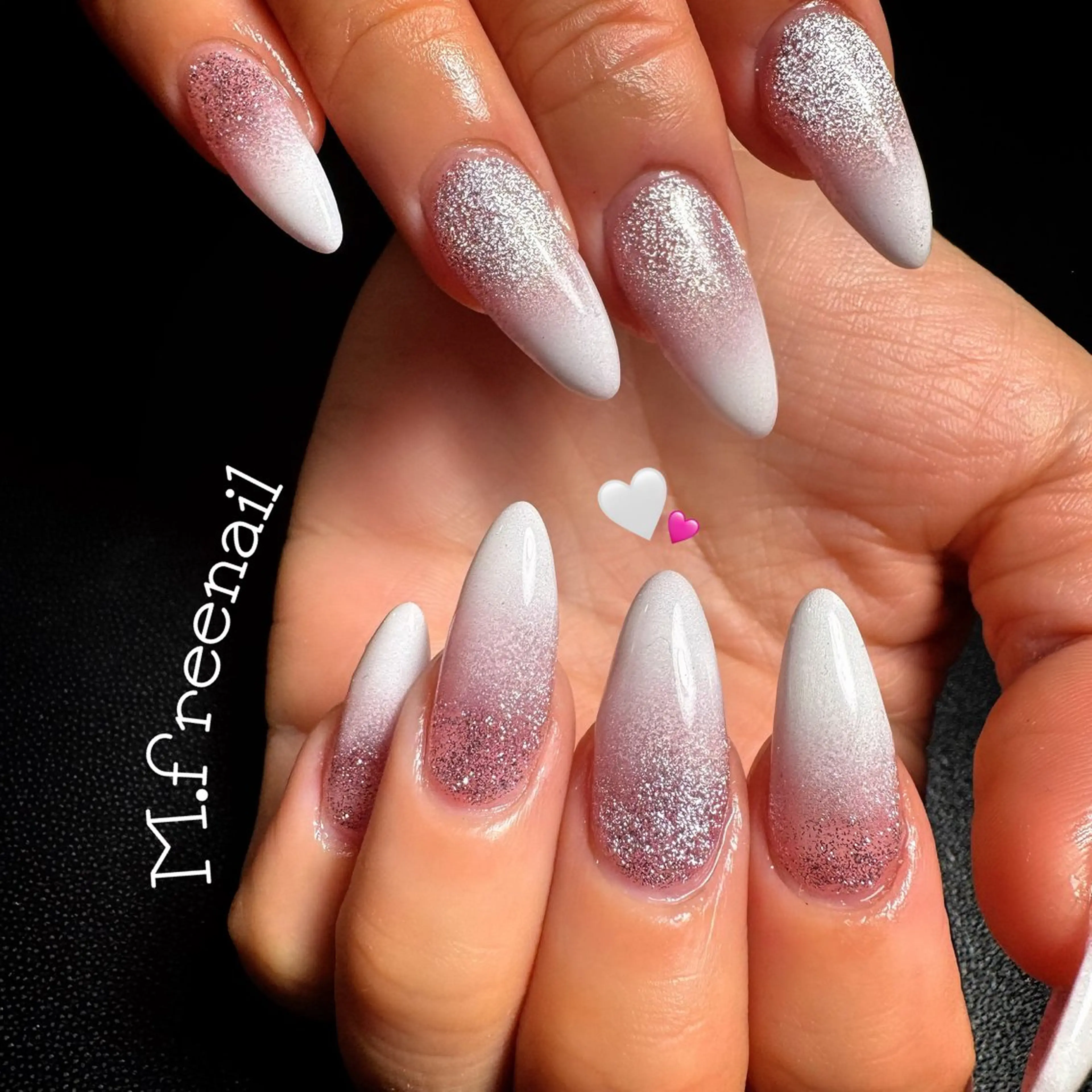 ネイル ジェルネイル グラデーション ネイルチップ M. freenailのネイルデザイン