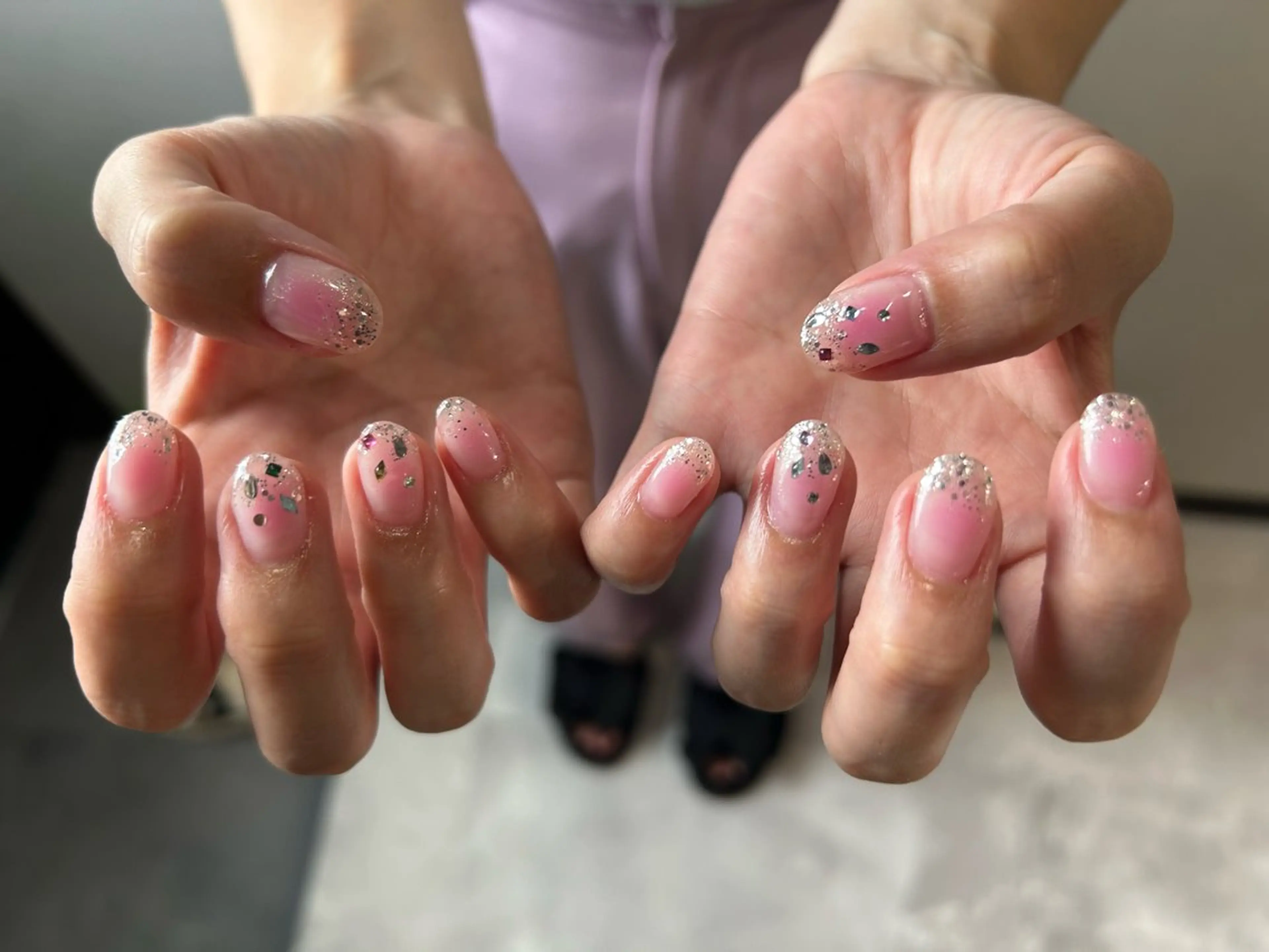 ネイル チークネイル ululimi nailsalonのネイルデザイン