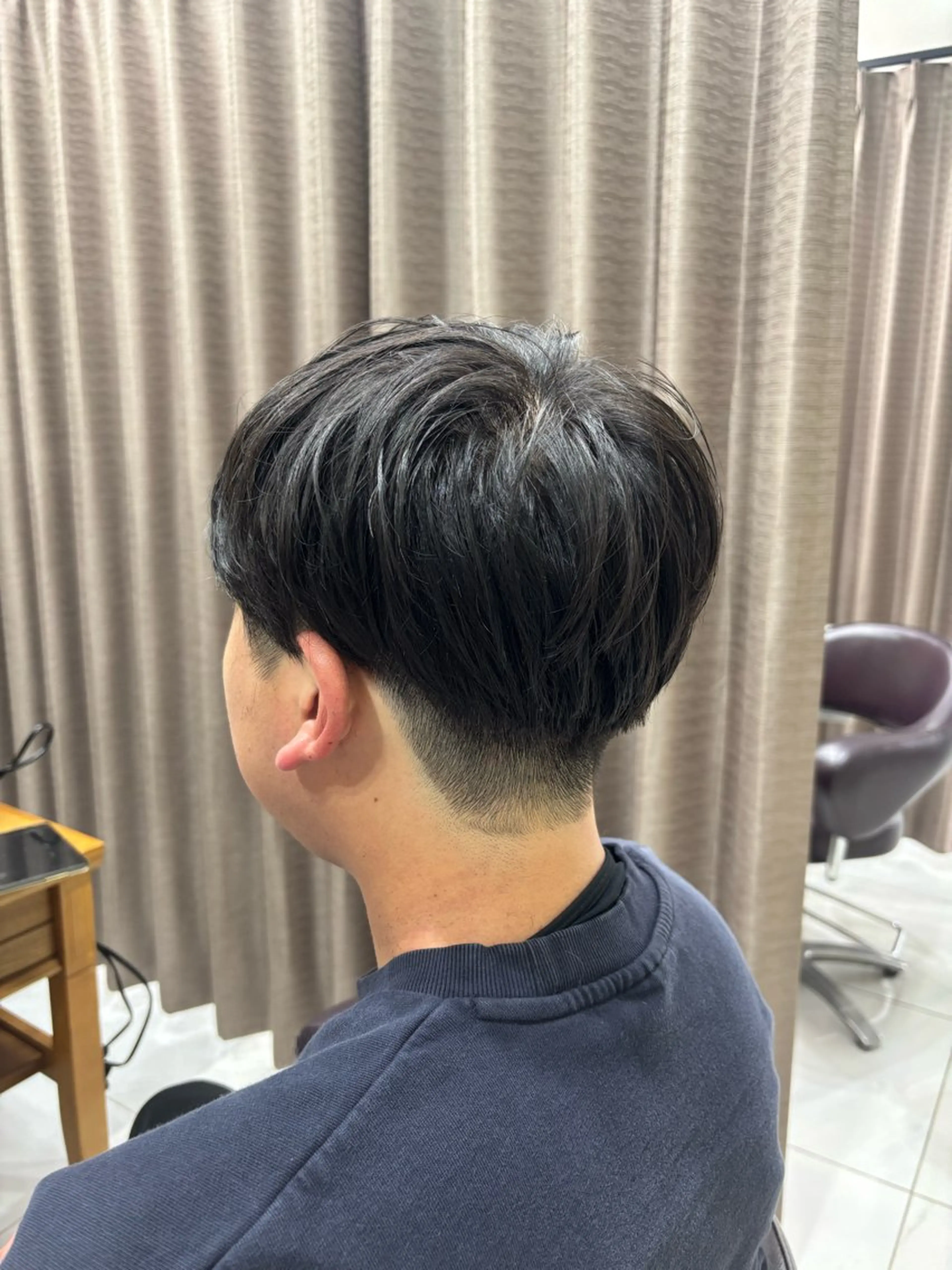 ショート メンズ マッシュ レイヤーカット ショートヘア 【GRANDEUR】 RYUのヘアスタイル