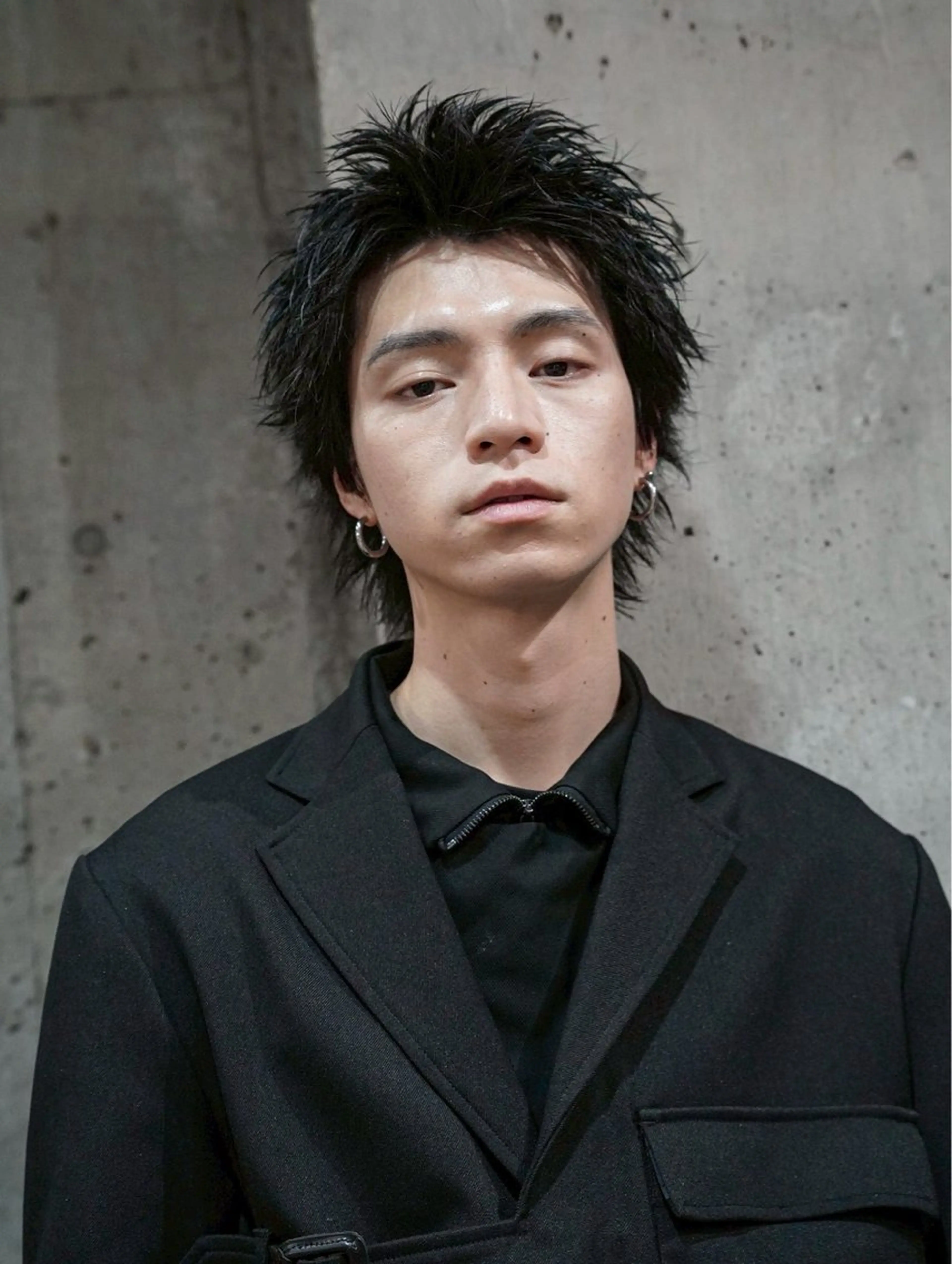 パーマ メンズ RIKU/ニュアンス /波巻き/ハイライトのヘアスタイル