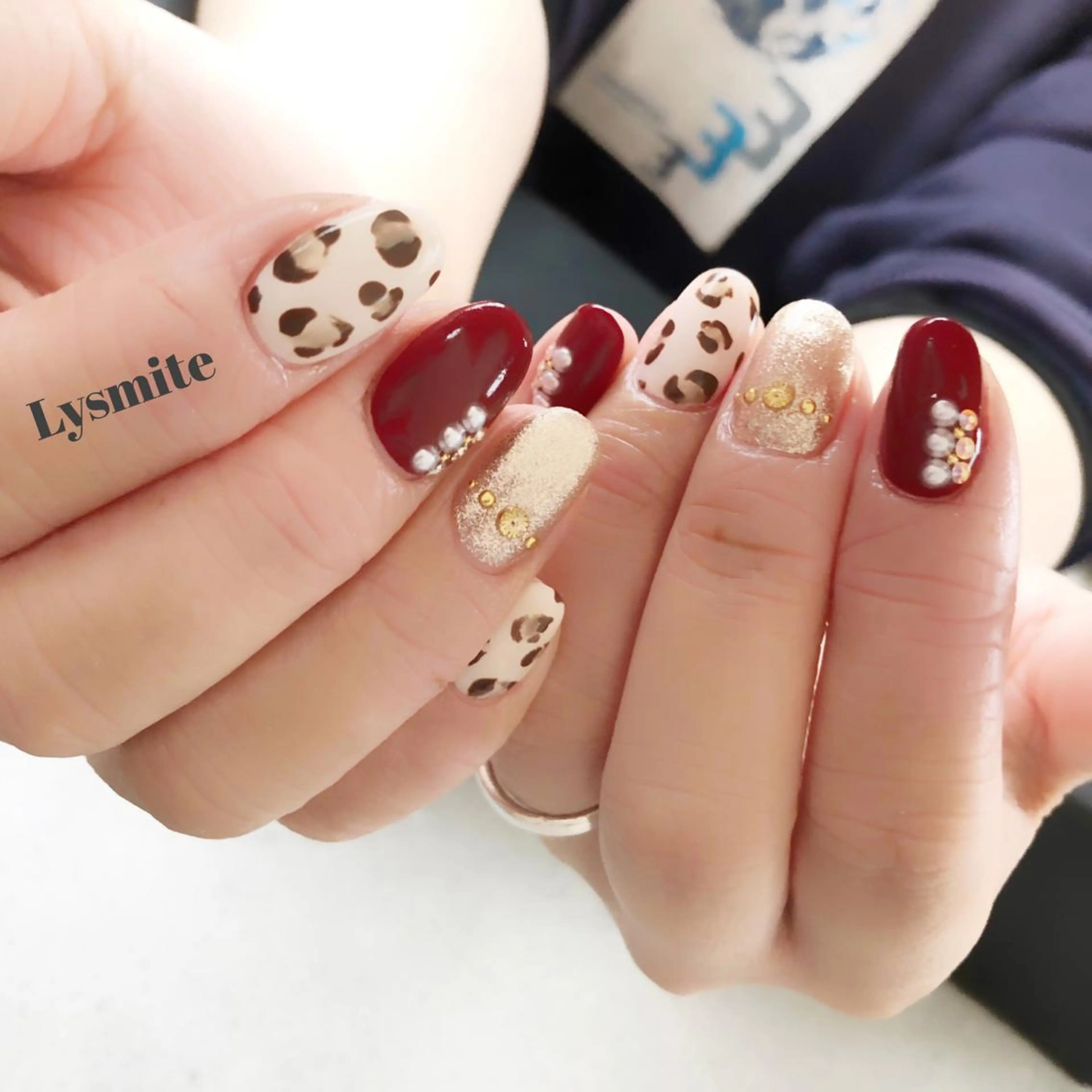ネイル アニマル柄 Lysmite所属・岩本 美香のネイルデザイン