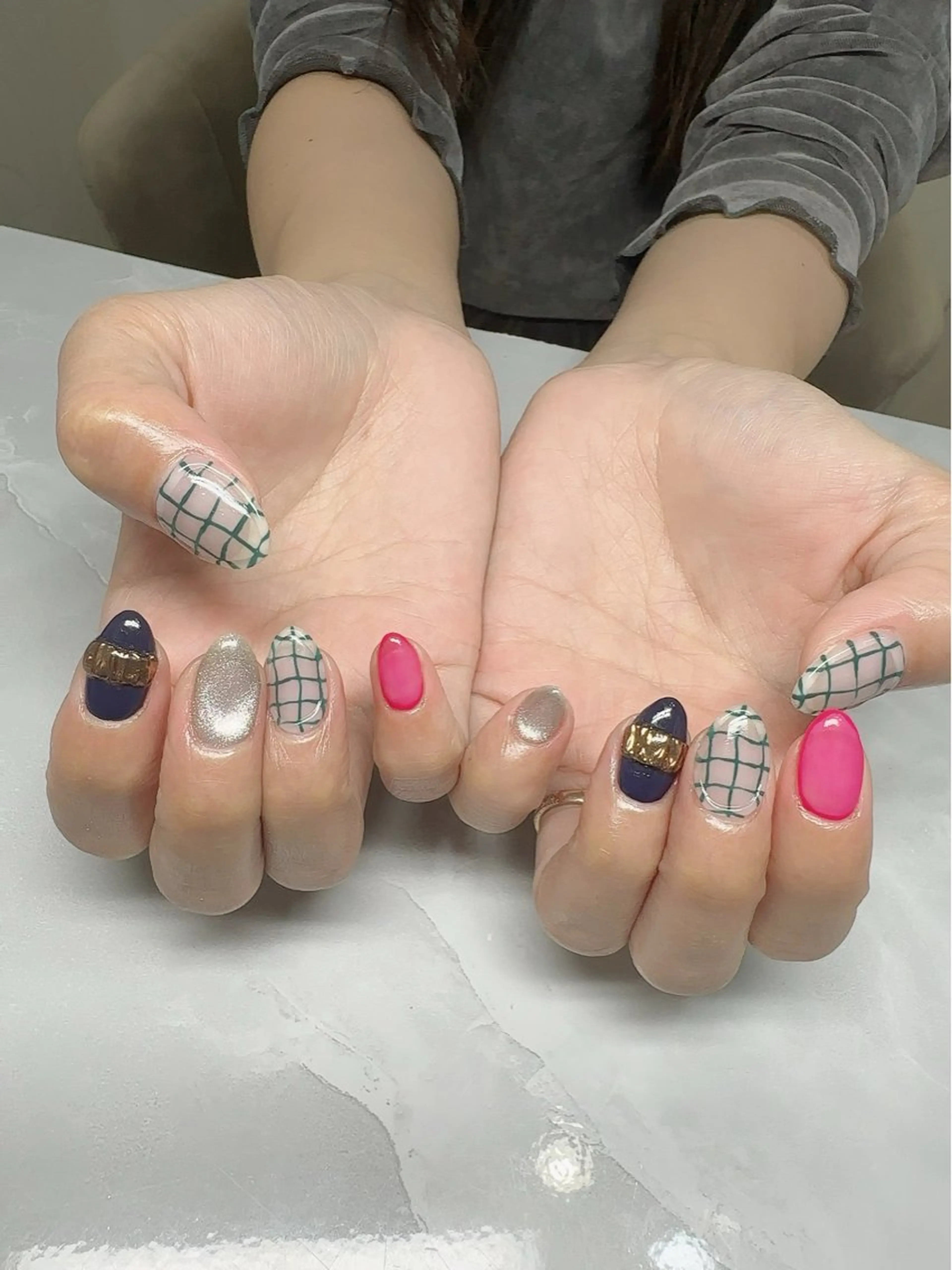 ネイル アートネイル 持ち込み nyasu nailのネイルデザイン