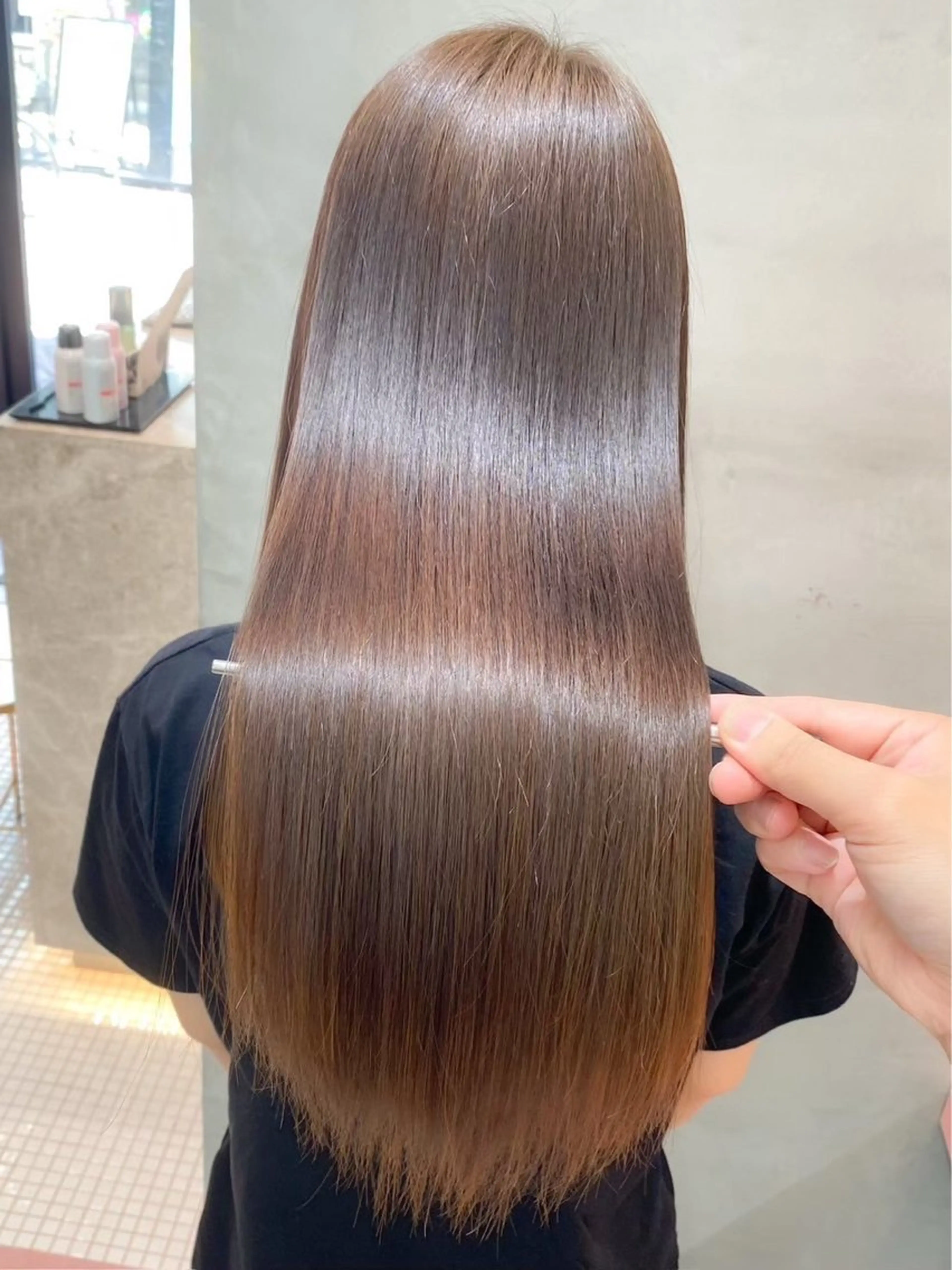 ロング みわ ゆいなのヘアスタイル