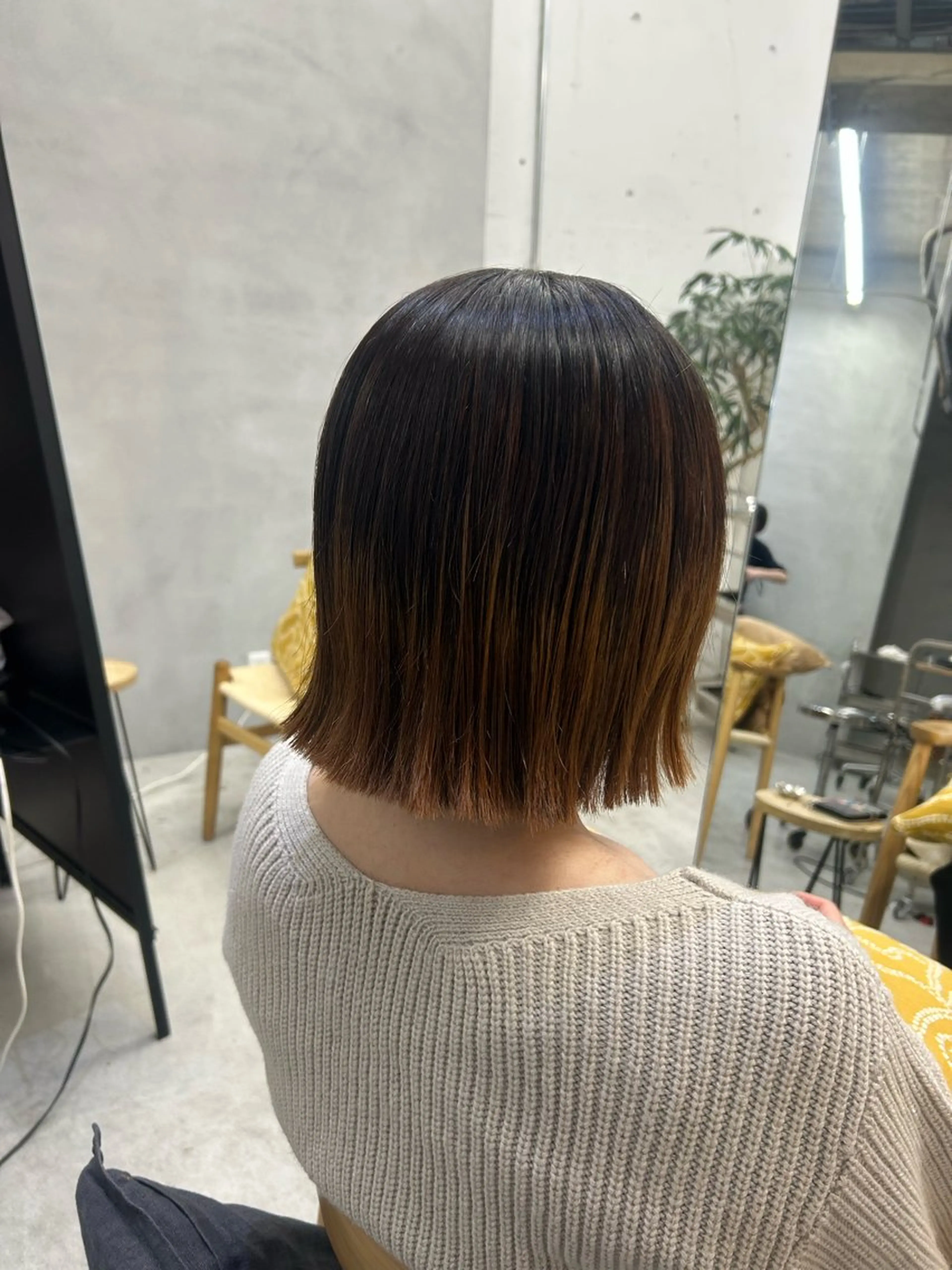 ミディアム カット muku所属・レディースカット モデル/ayunaのヘアスタイル
