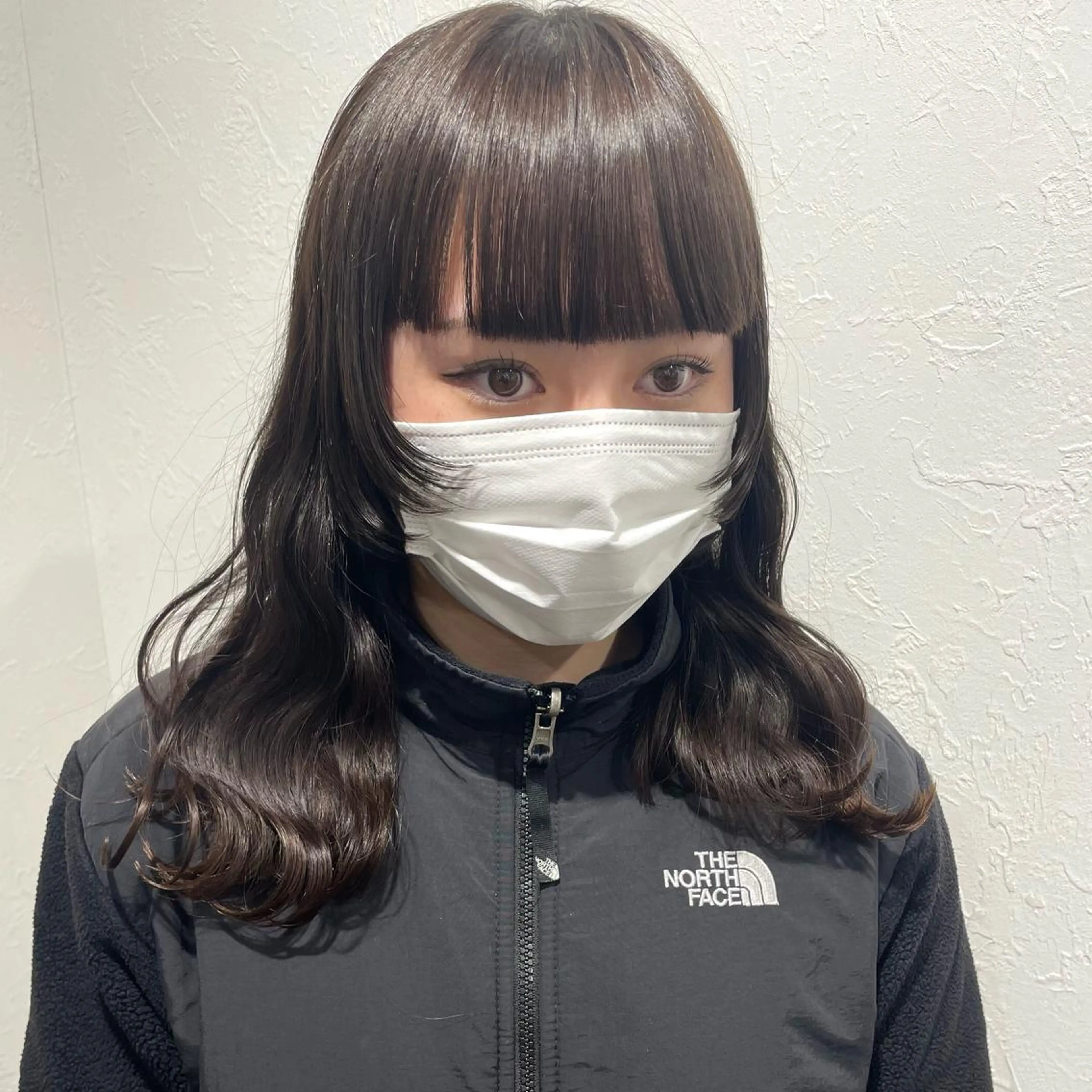 セミロング 縮毛矯正 IwAsh  大和駅店所属・shiho .のヘアスタイル