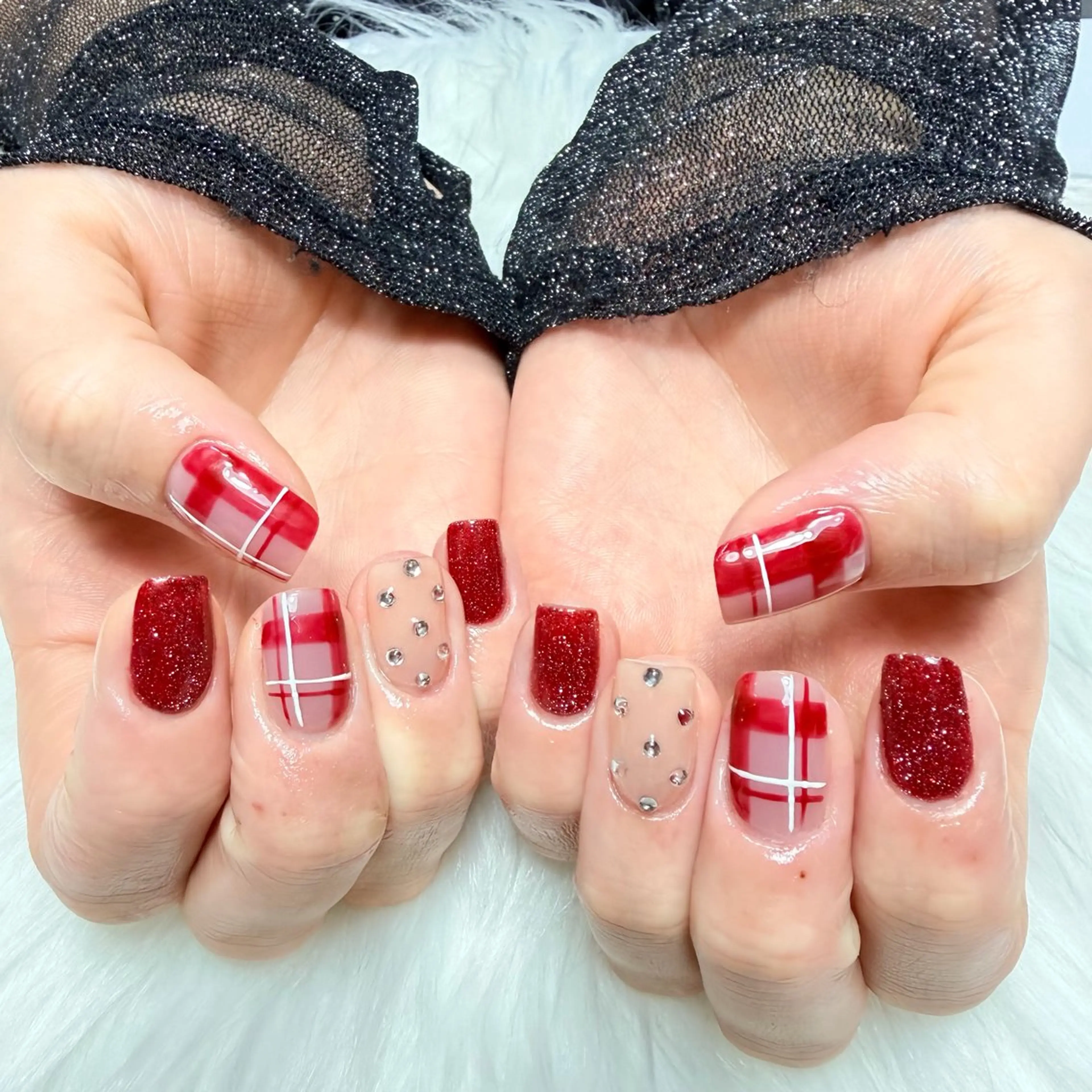 ネイル アートネイル 成人式 ジェルネイル ニュアンスネイル ネイルチップ Kora Nailのネイルデザイン
