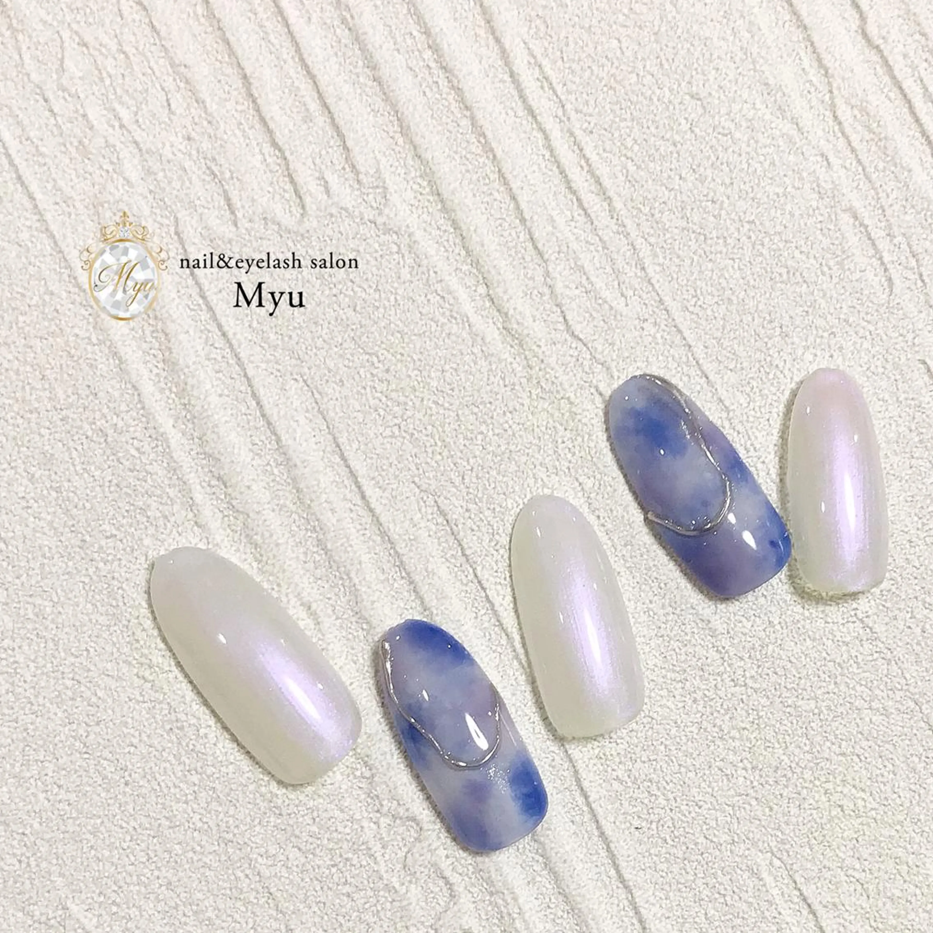 ネイル myu天神店 かえでのネイルデザイン