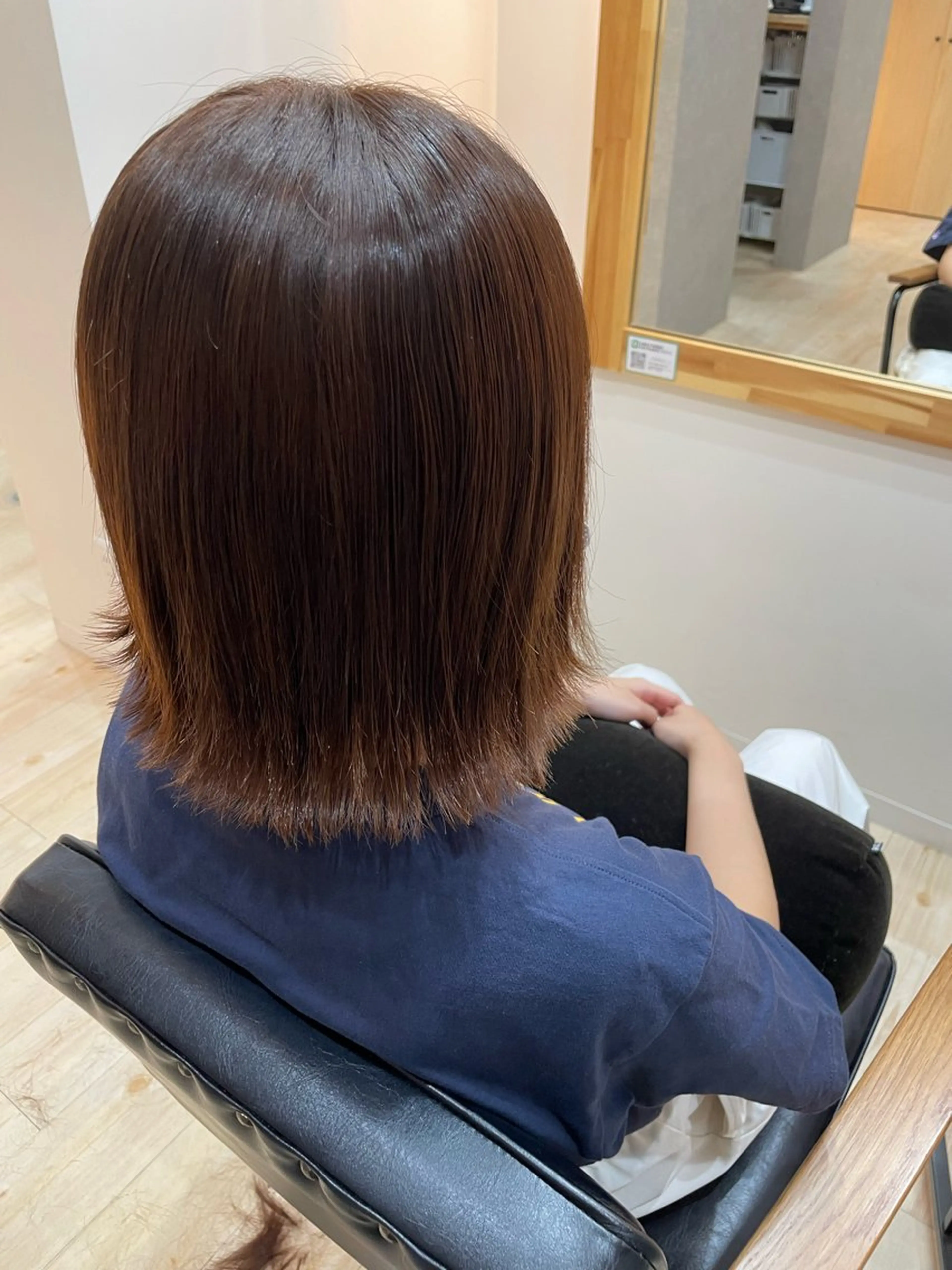 ショート ボブ 外ハネヘア AMELY甲府東店 雨宮のヘアスタイル
