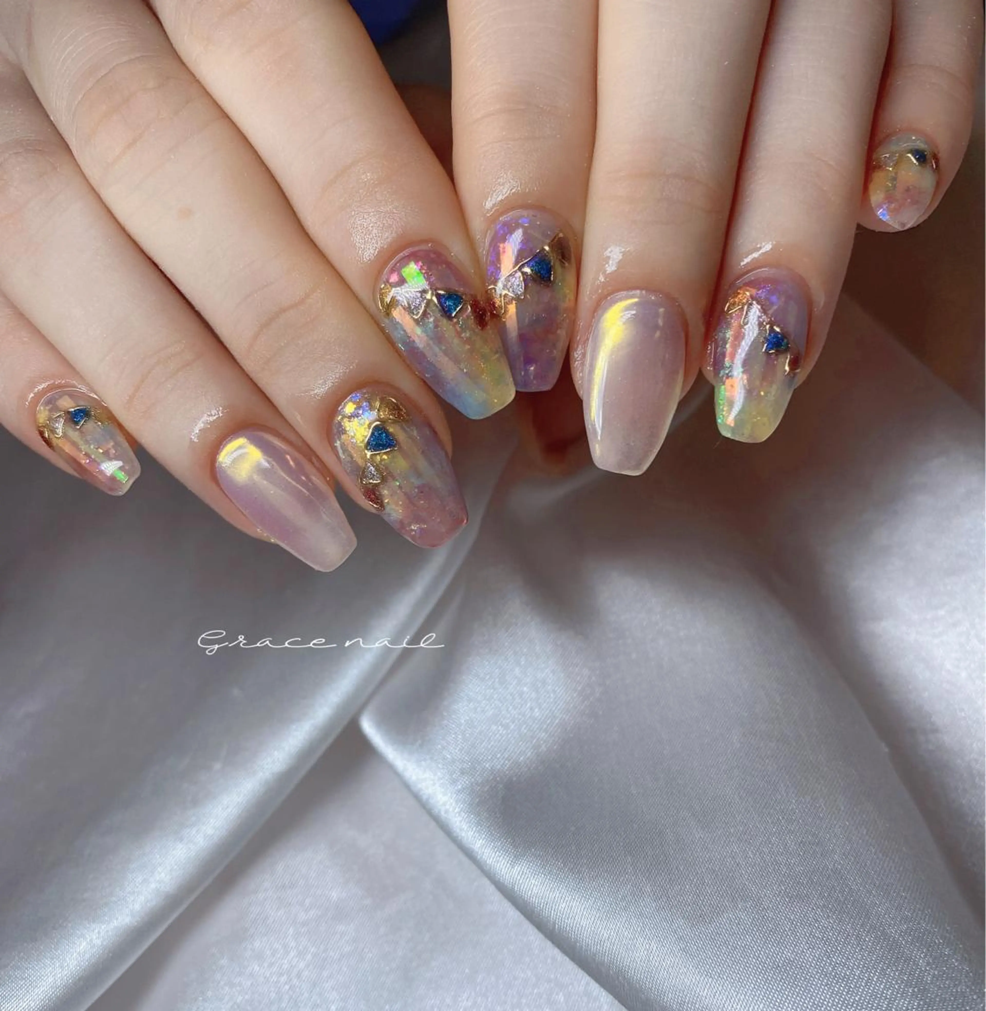 ネイル ハンドネイル ☆*｡Grace Nail｡*☆のネイルデザイン