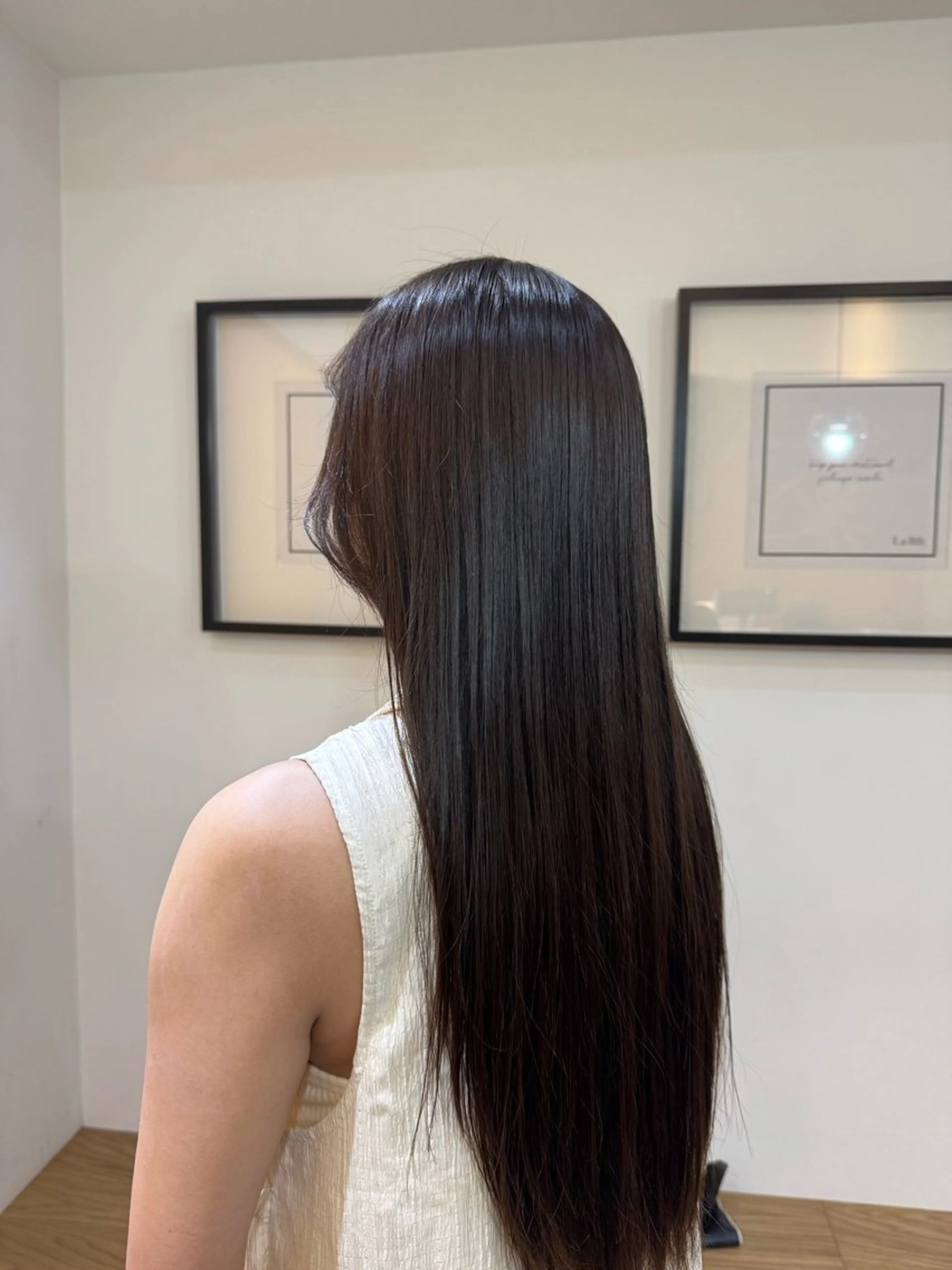 カラー ヘアカラー La fith hair charme 渋谷店【ラフィス ヘアー シャルム】所属・🤎艶カラー/縮毛/ クルミ🤎のヘアスタイル