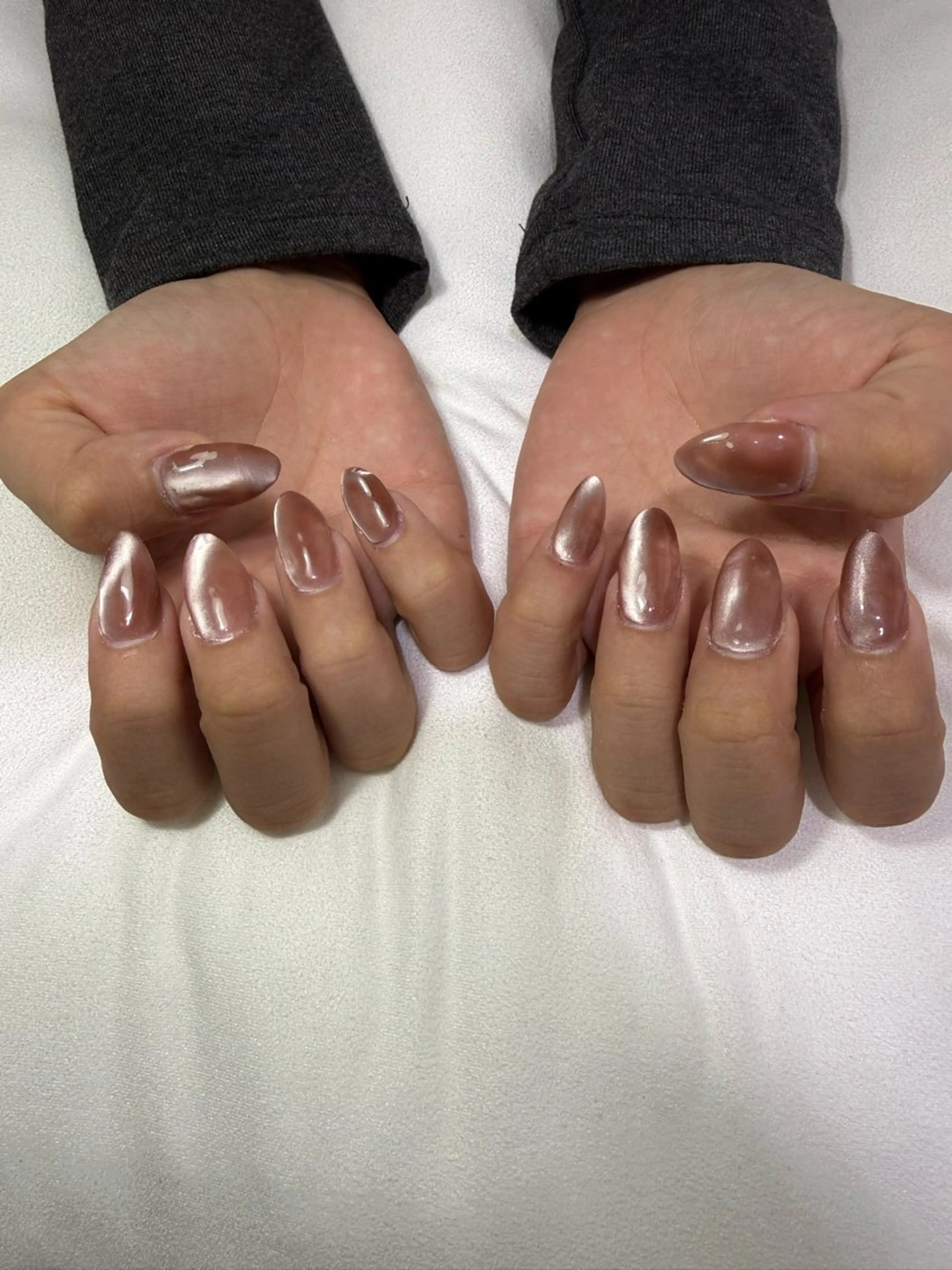 ネイル 長さ出し マグネットネイル Meley MAYUのネイルデザイン