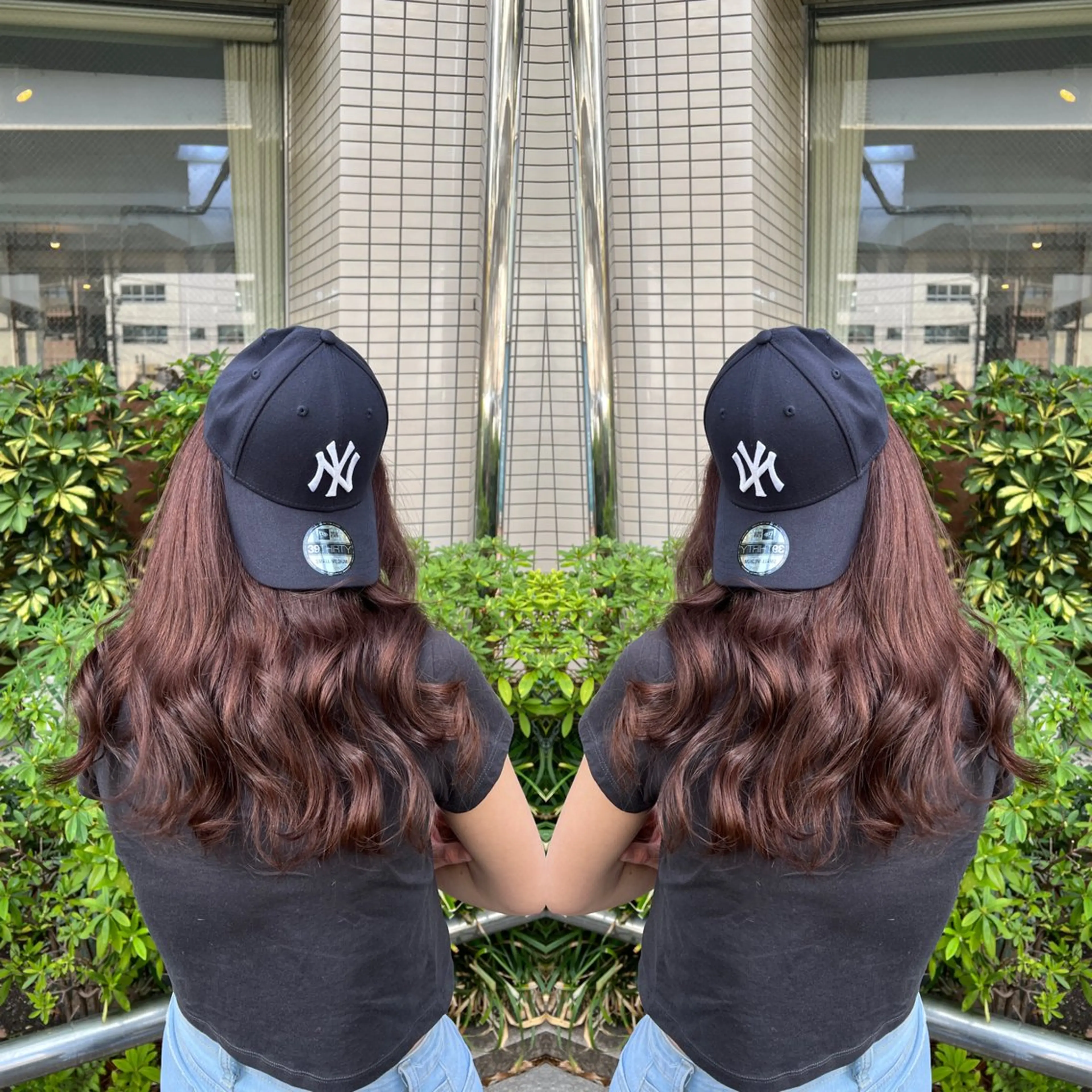 ロング カラー レイヤー/ボブ/ ミニボブ/AOIのヘアスタイル