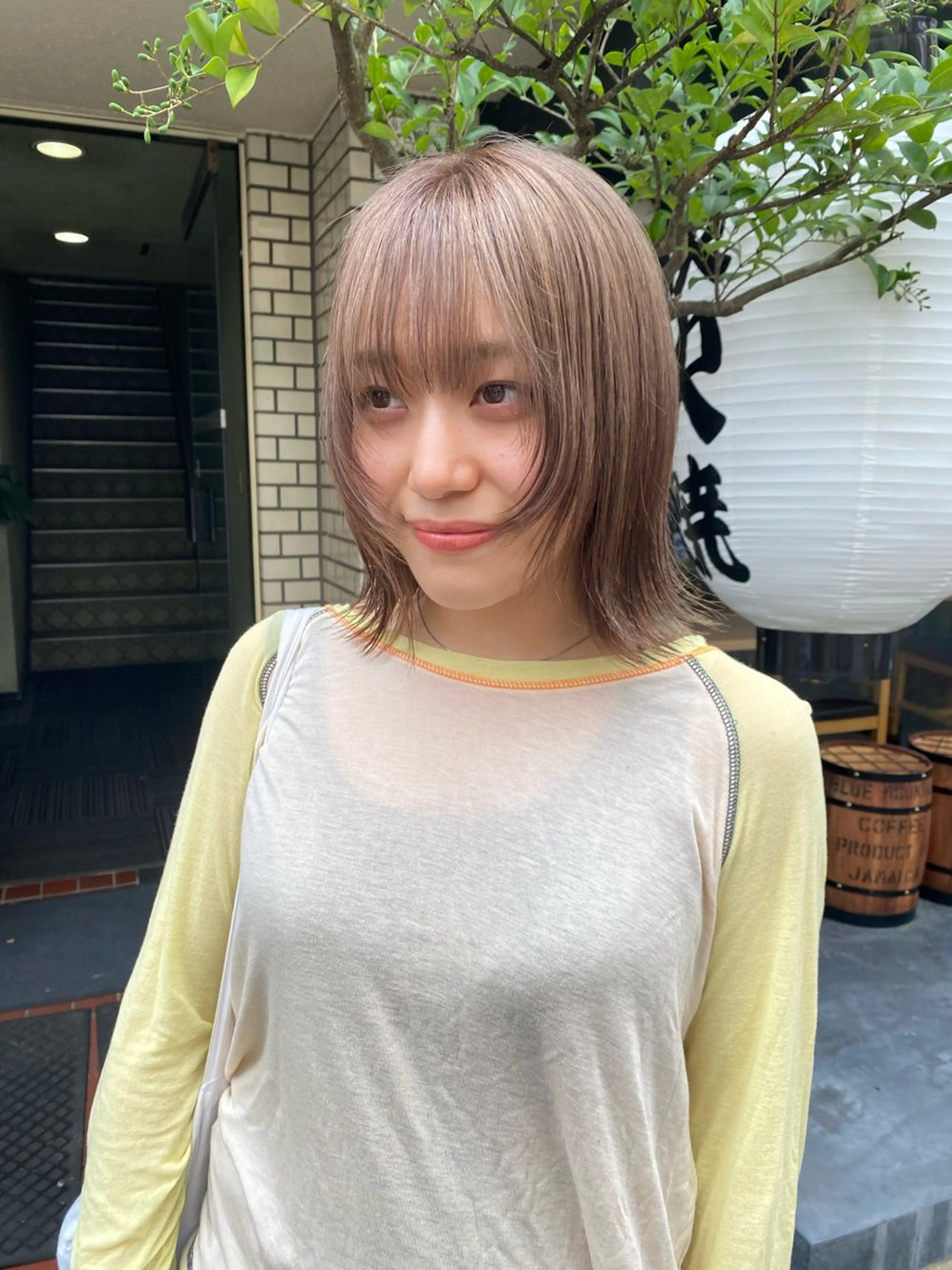 カラー honoka/ nelke🪷のヘアスタイル