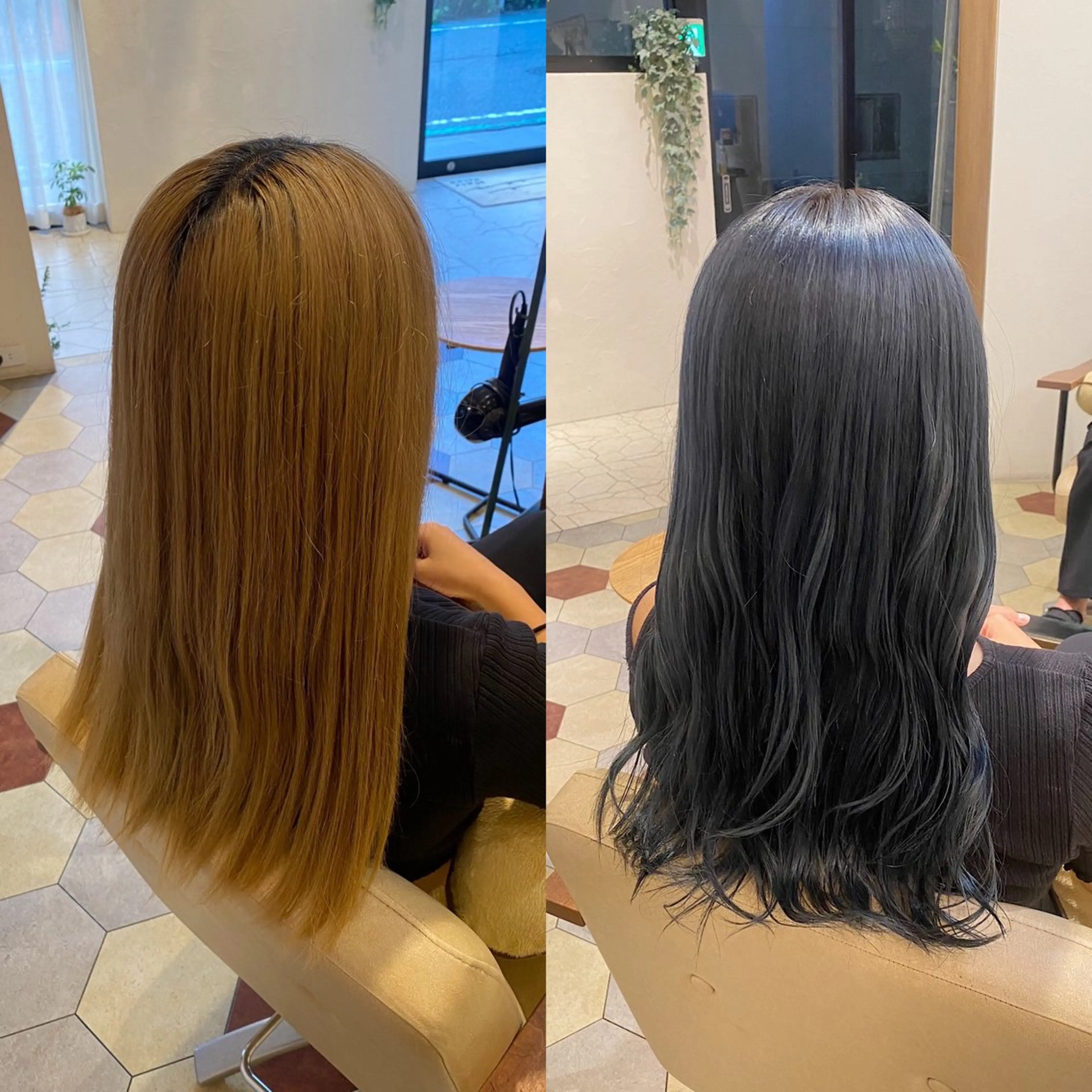 ロング カラー 艶髪/艶カラー/縮毛 / タキダのヘアスタイル