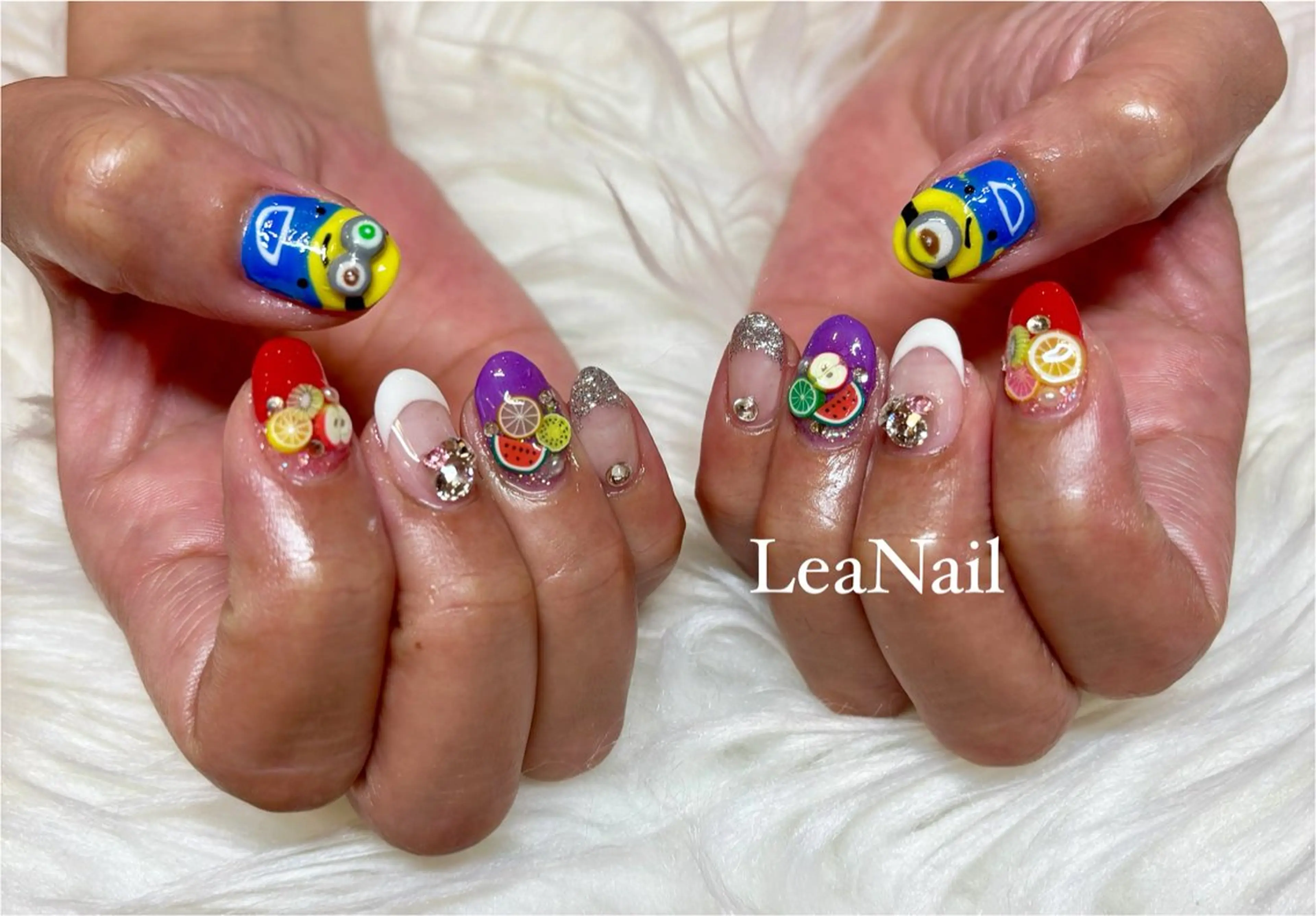 ネイル フレンチネイル Lea Nailのネイルデザイン