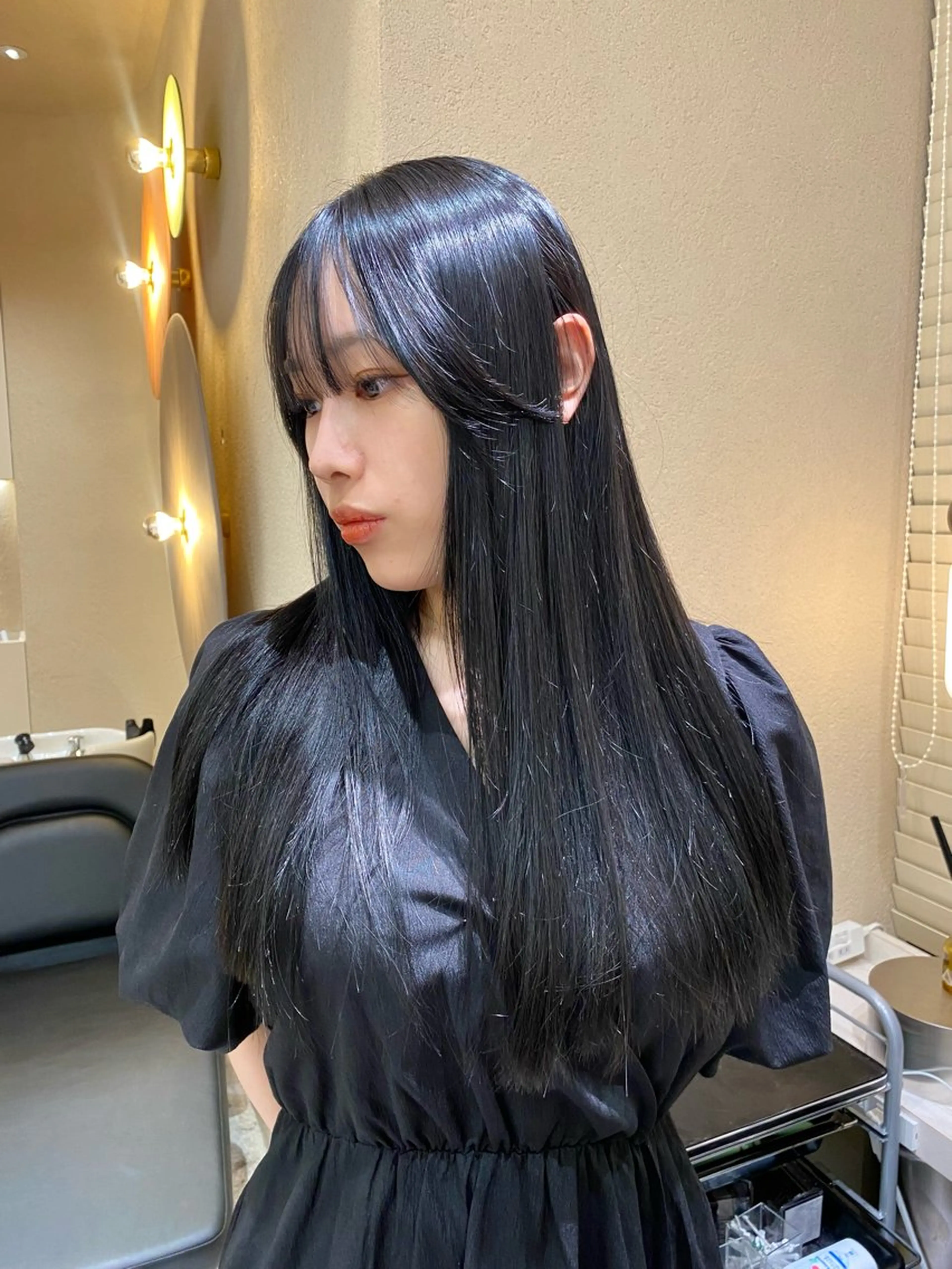 ロング カラー 🌼似合わせボブ .暖色🌼浅井 遥のヘアスタイル