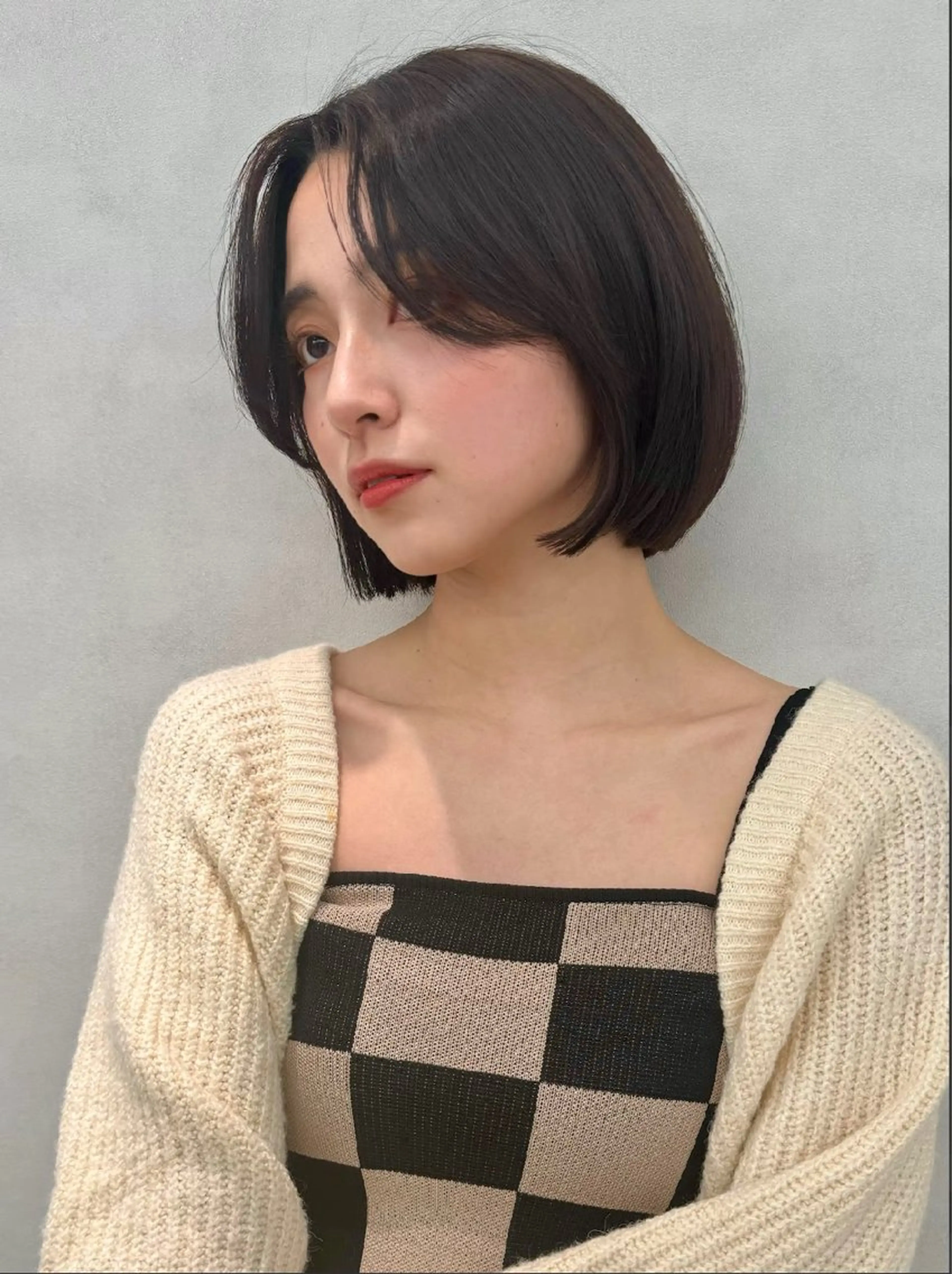 ショート 艶カラー/カット モデル募集中/あやかのヘアスタイル