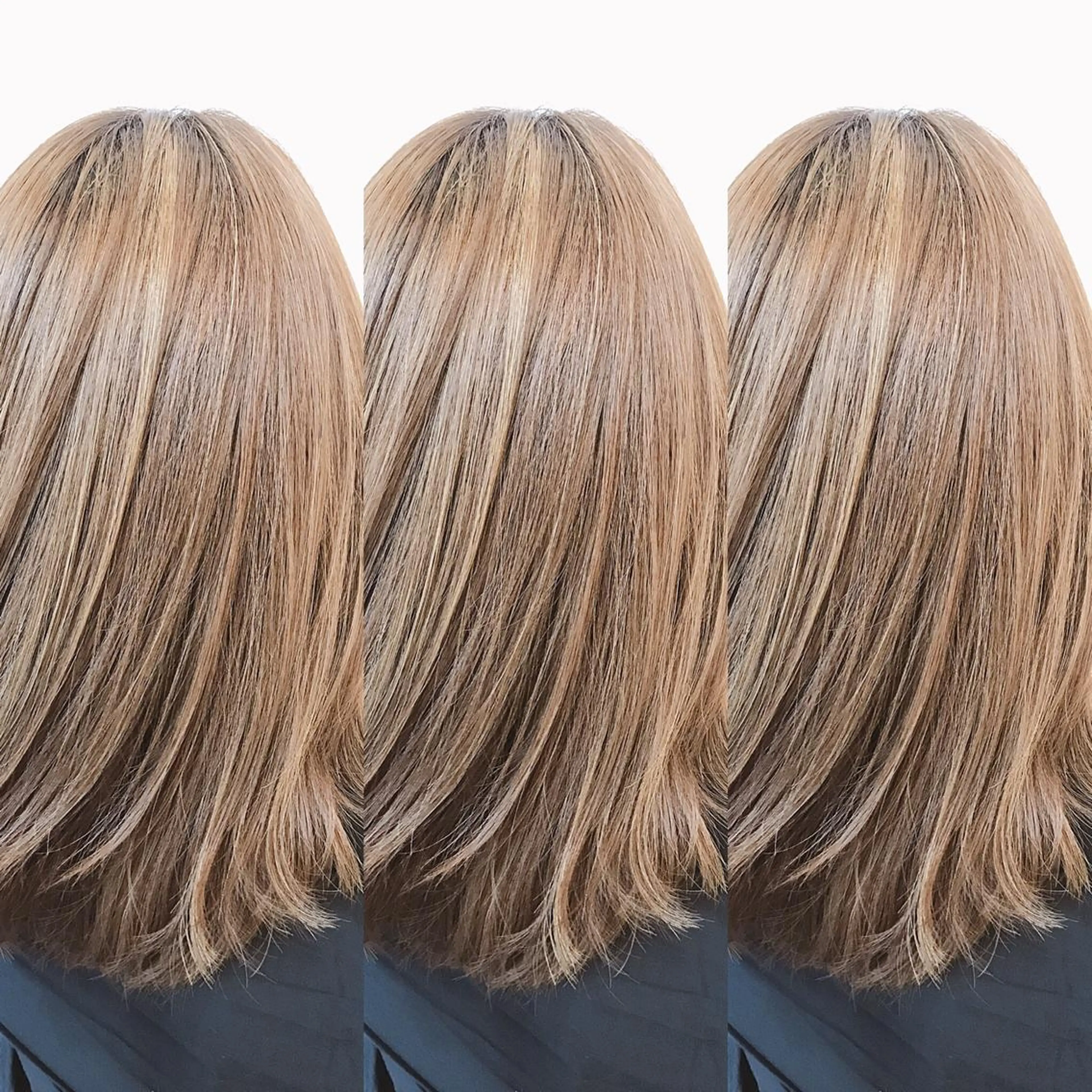 セミロング カラー ハイライトカラー ハイライト カット ヘアカラー トリートメント 💗艶×髪改善カラー 特化💗AYAKIのヘアスタイル