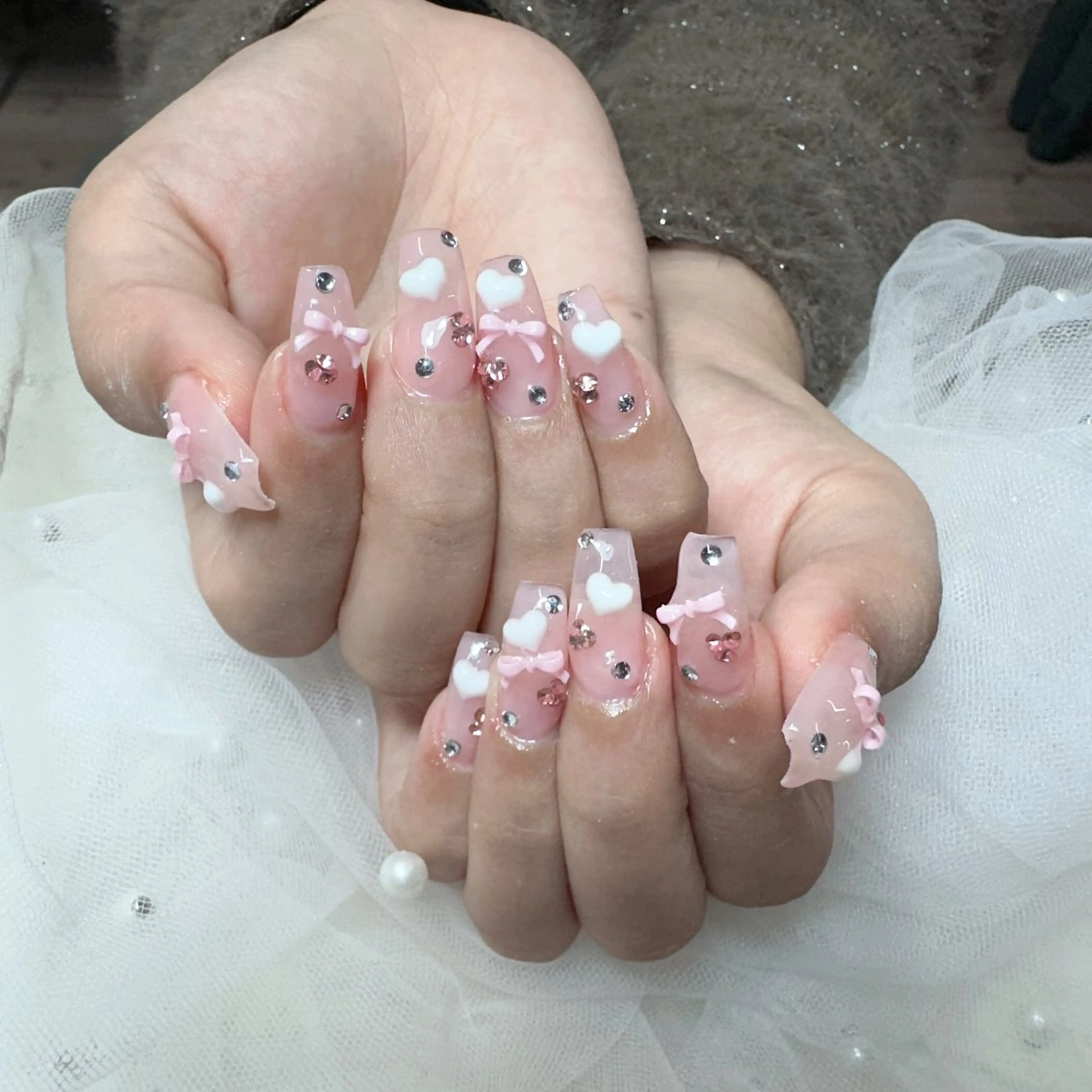 ネイル ハンドネイル 🐰Lemode🤍 パラジェル取扱店のネイルデザイン