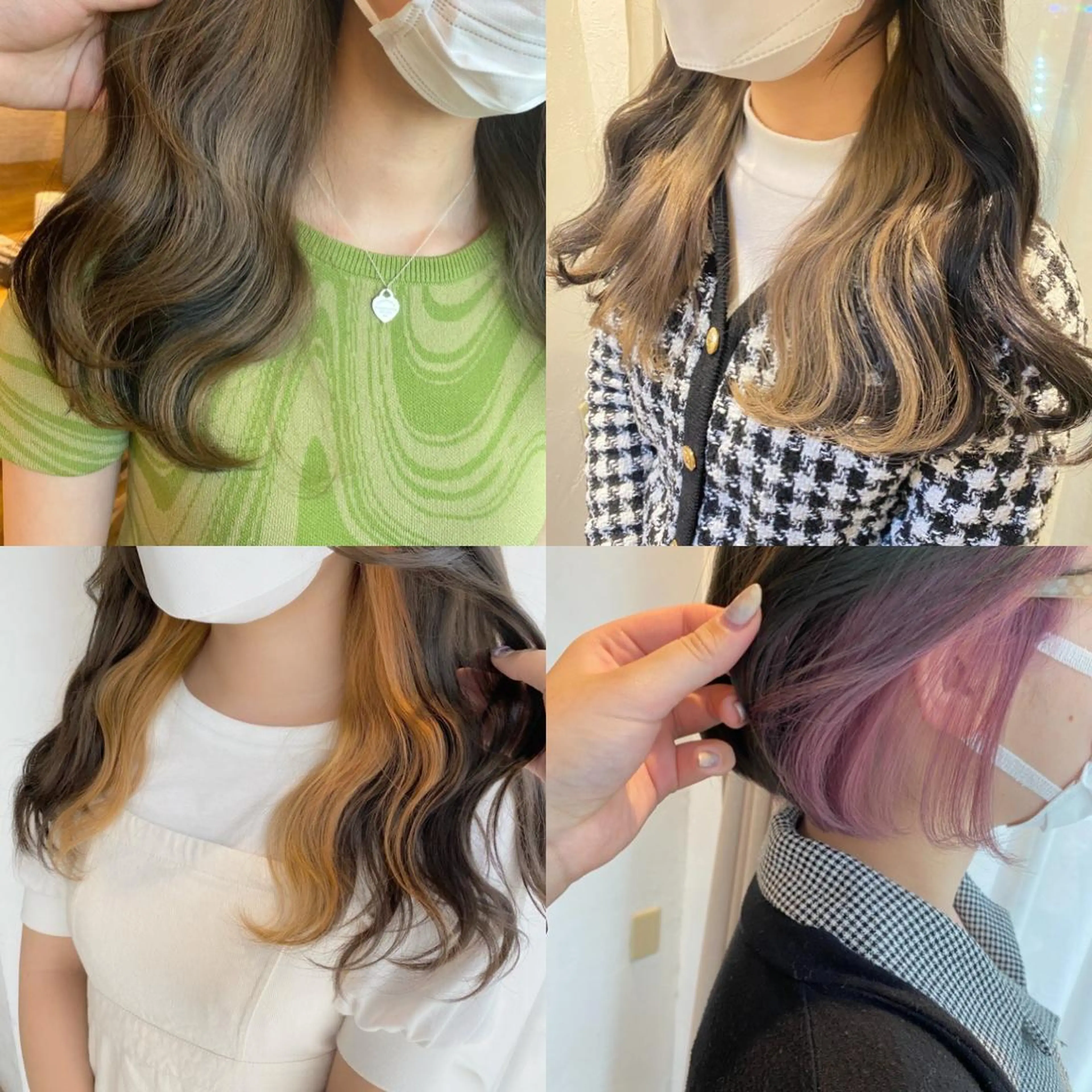 ミディアム カラー sio.nail&eyebrow salon shimokitazawa2号店所属・nailist mana𖤐´-のネイルデザイン