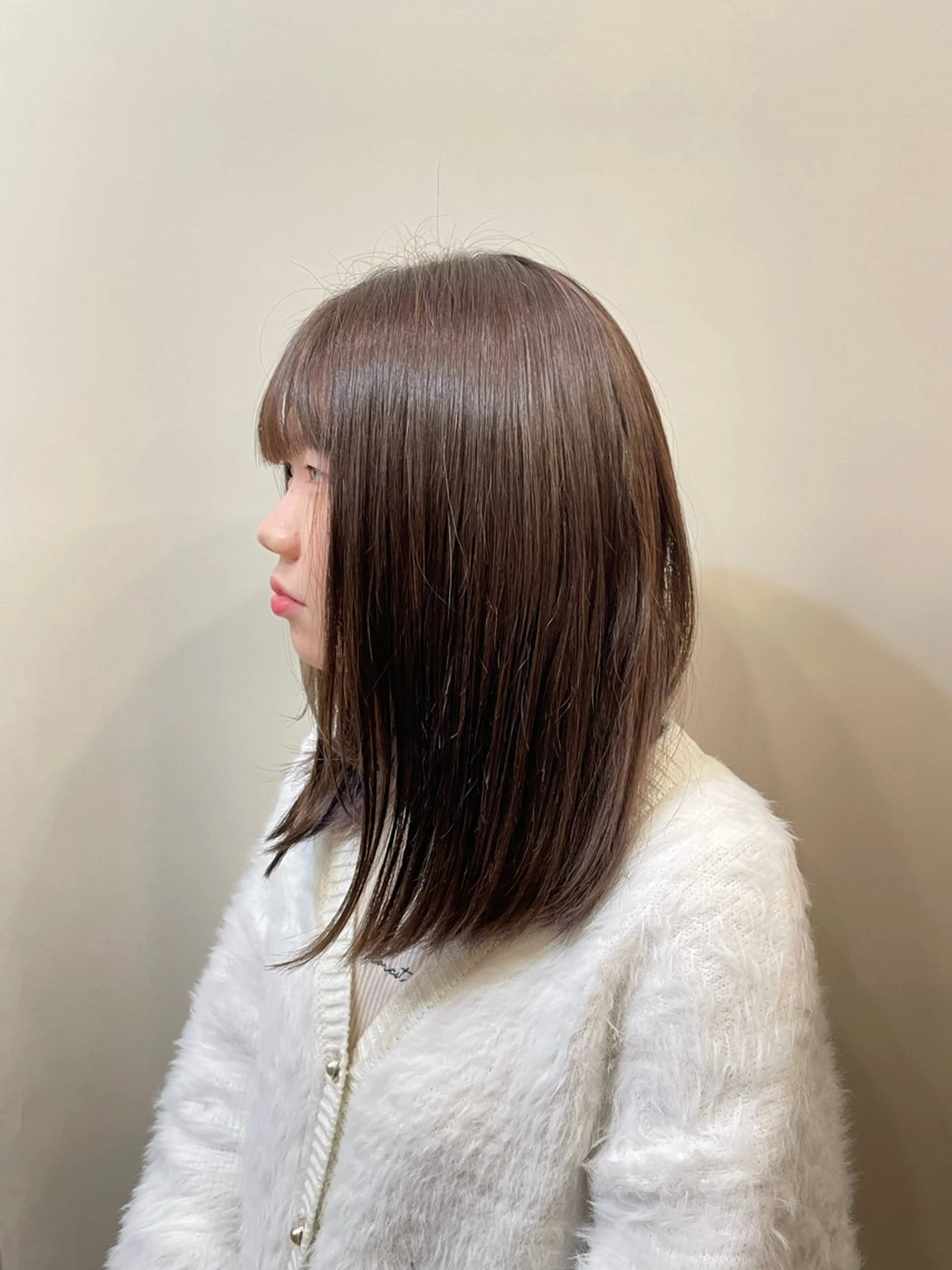 カラー 白髪ケア  BAUM まやのヘアスタイル