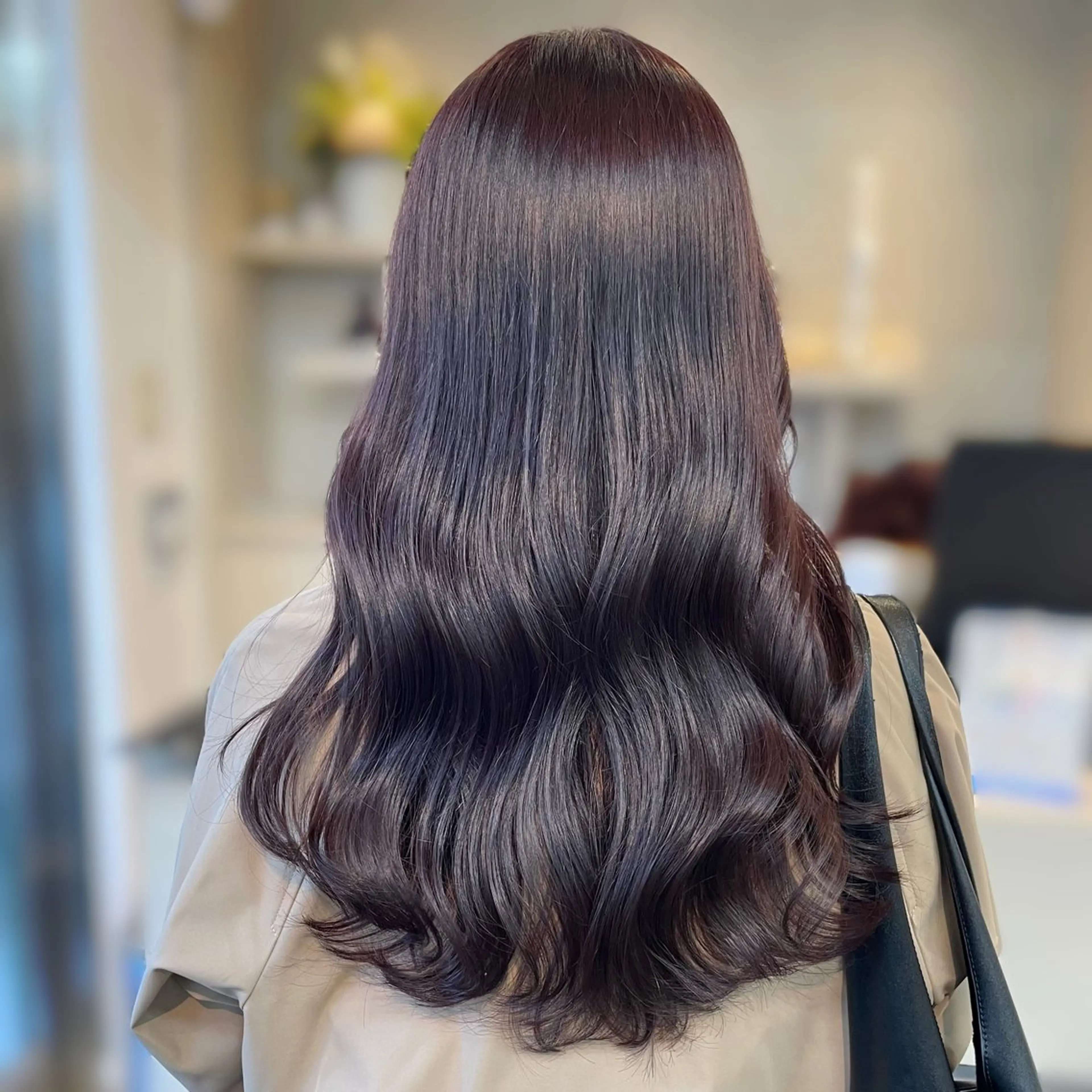 ロング カラー カット ヘアカラー トリートメント kana ブリーチなしカラー✨のヘアスタイル