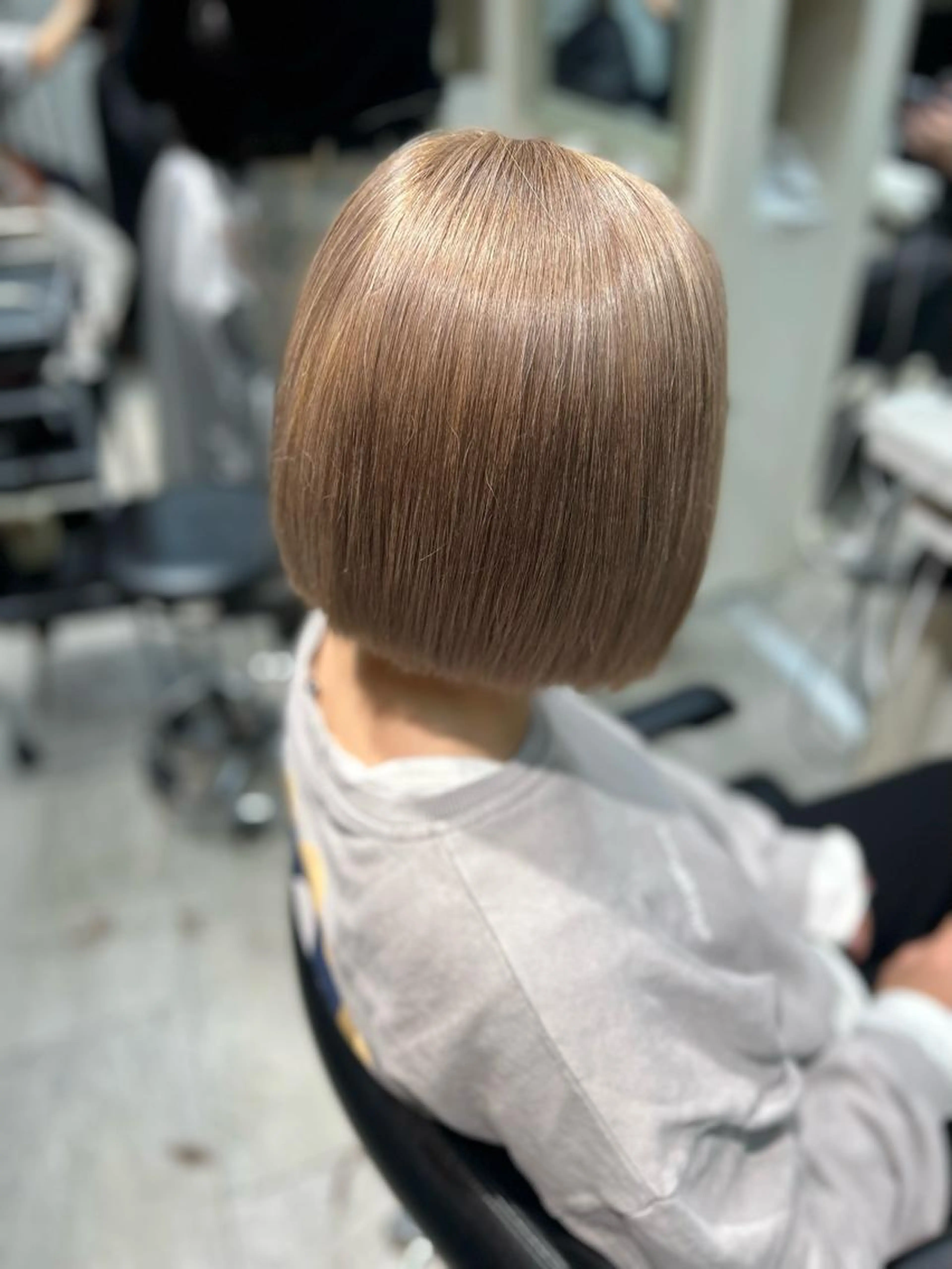 理想の色に　シャンプーブロー付トリートメント付の写真