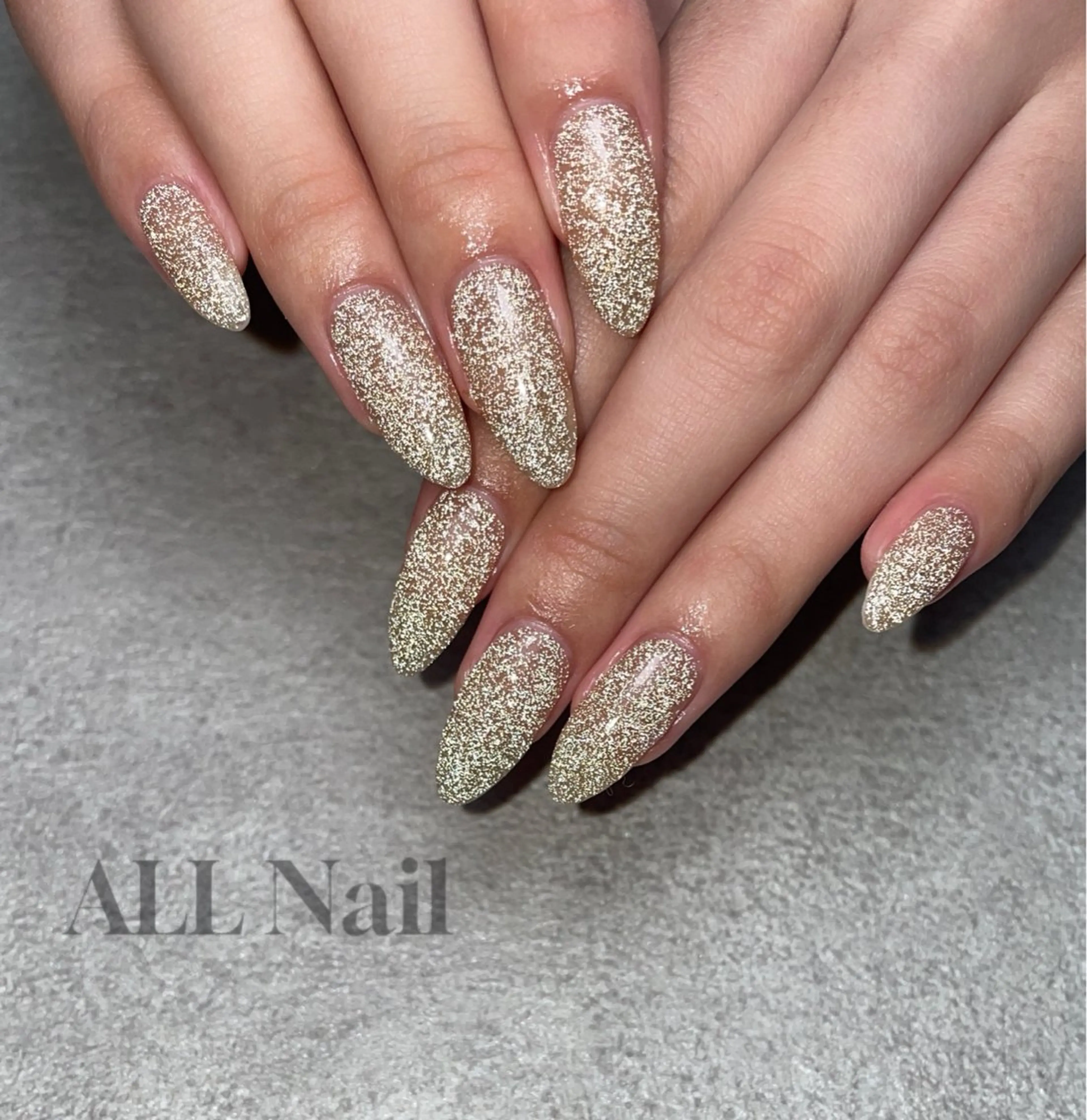 ネイル ラメ(グリッター) ワンカラーネイル ALL Nail &whiteningのその他イメージ