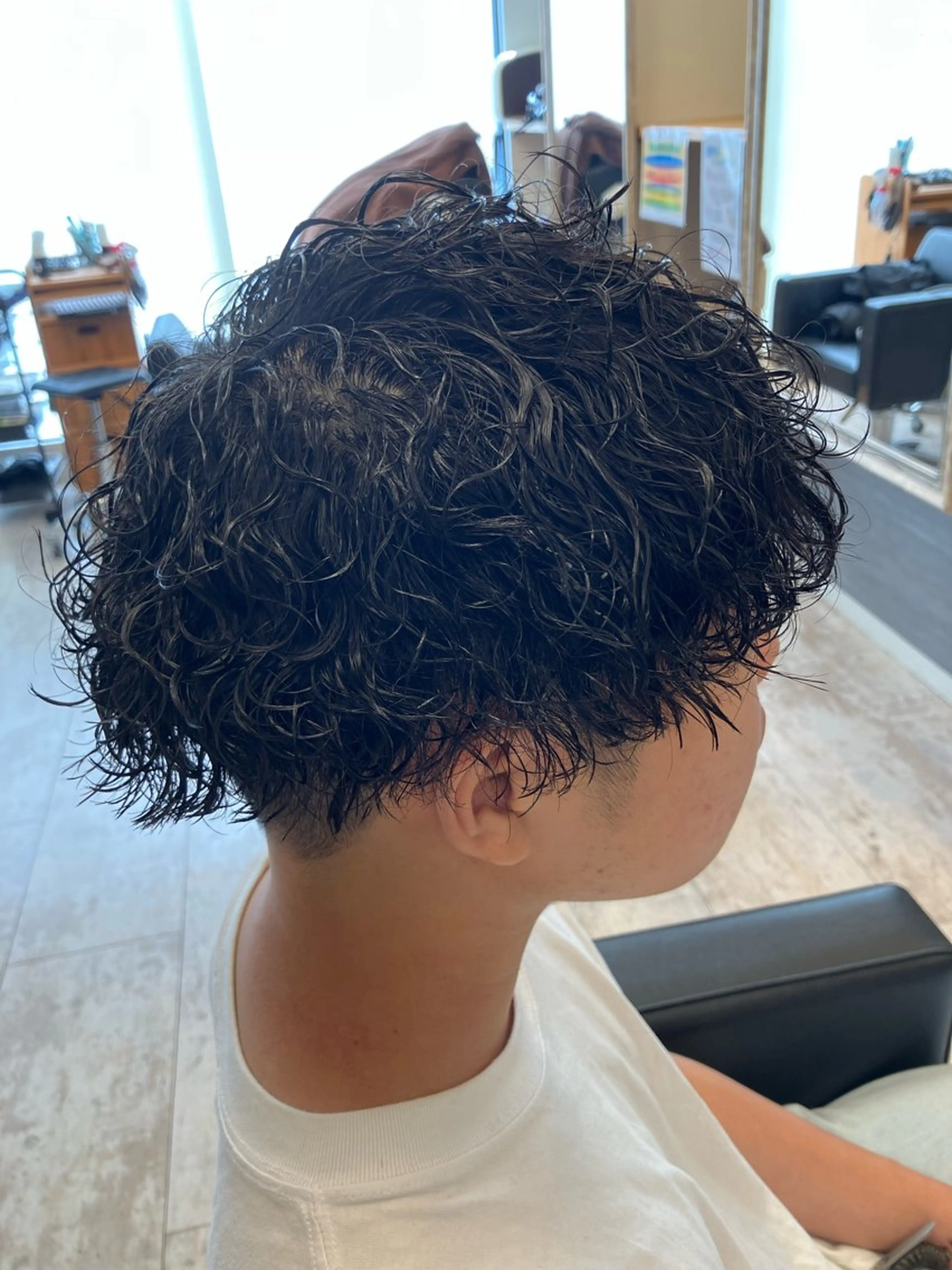 パーマ メンズ カット パーマ メンズ特化/パーマ/ フェードWATARUのヘアスタイル