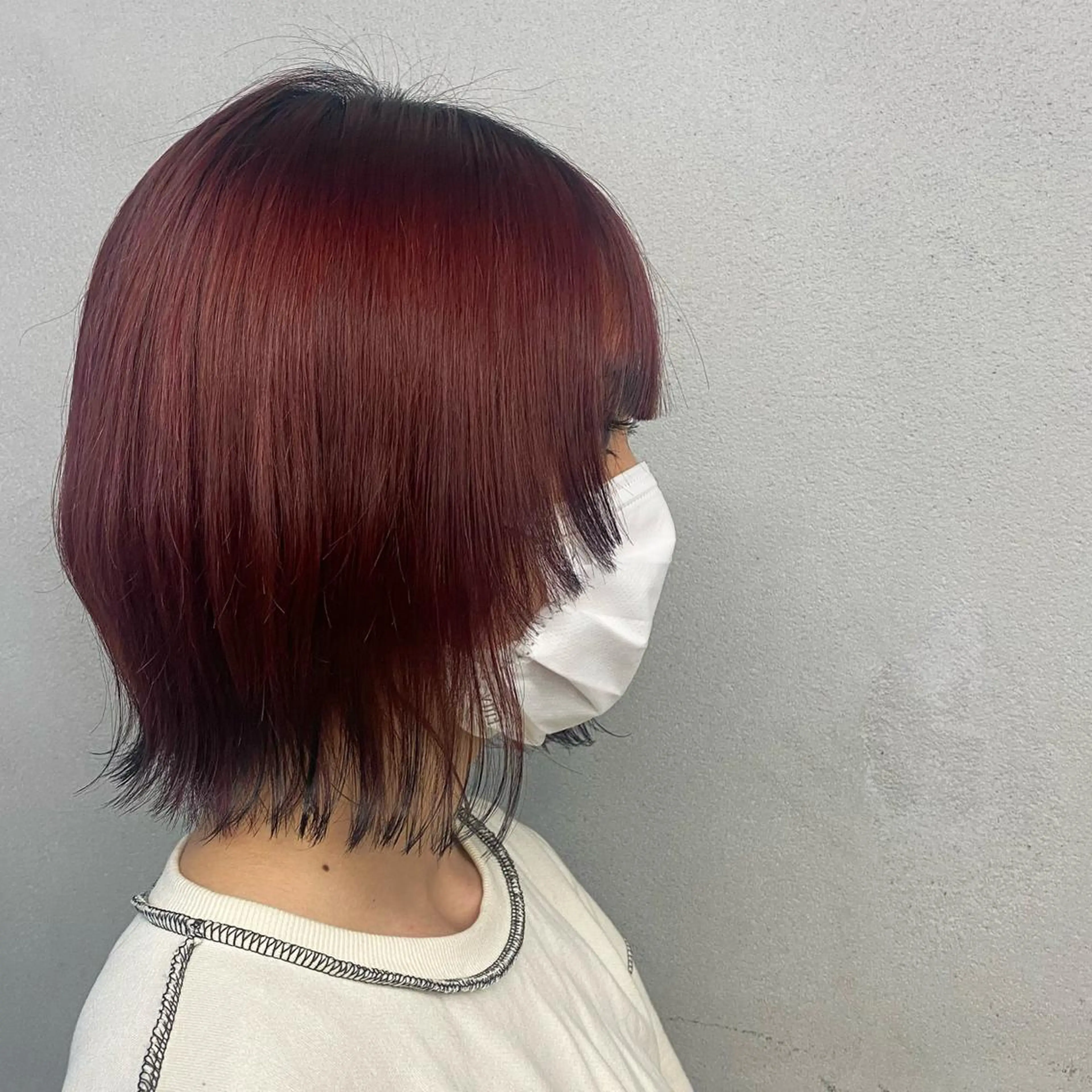 カラー ヘアカラー トリートメント #ボブ #ウルフ #tag佐藤璃美のヘアスタイル