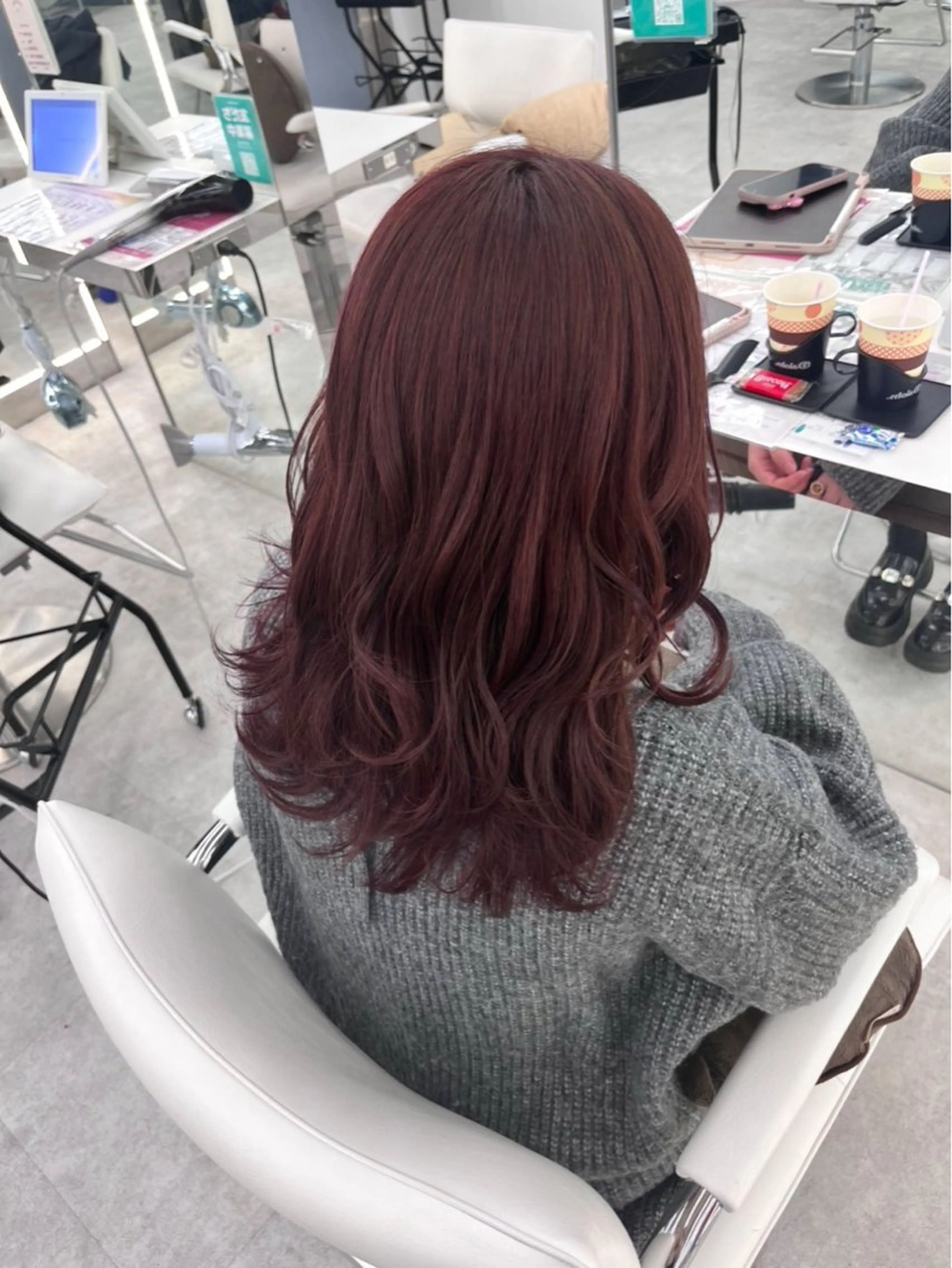 ロング カラー 韓国風艶カラー 🇰🇷RYUKIのヘアスタイル