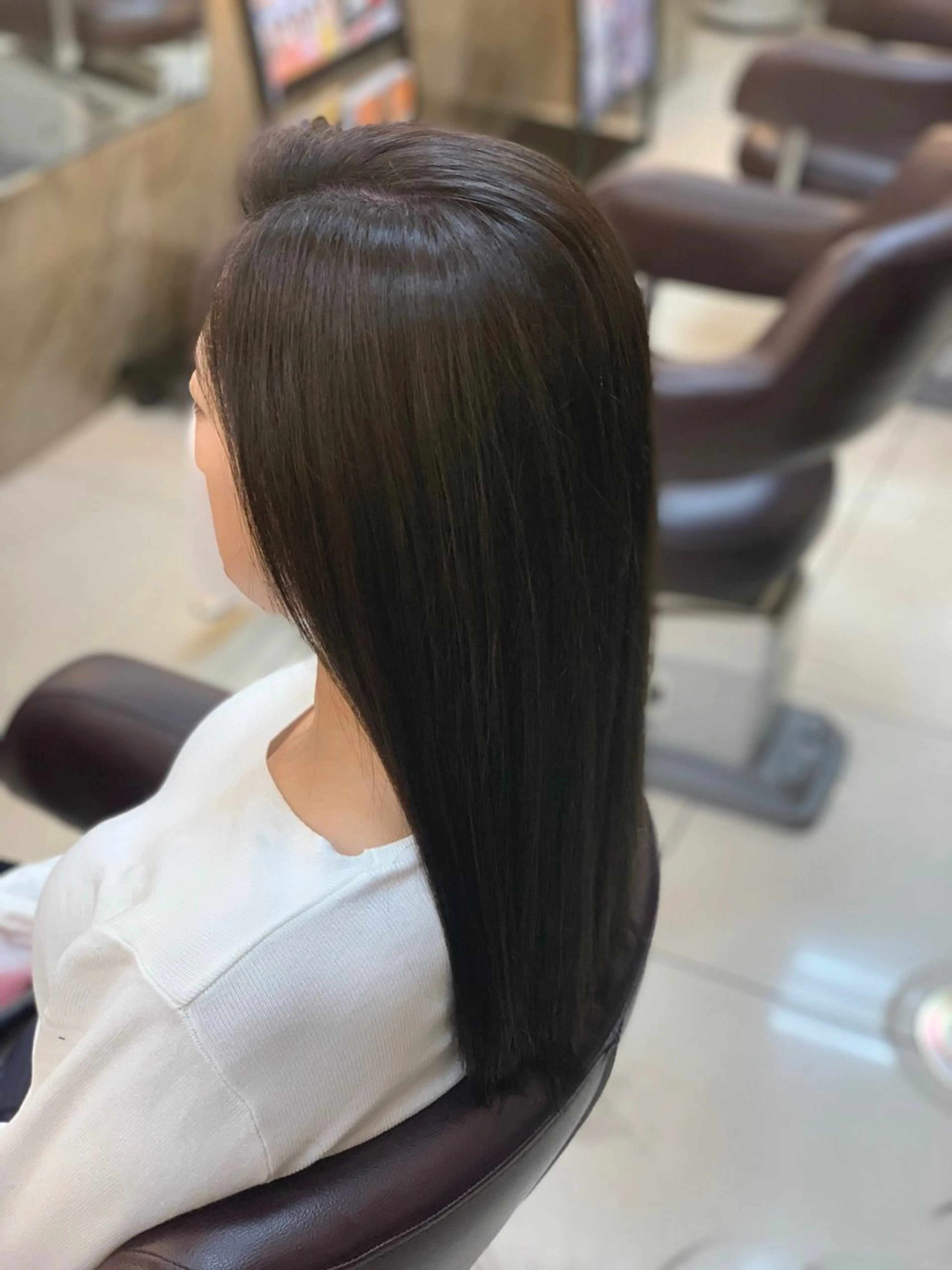 ロング カラー デザインカラー ダブルカラー ハイライトカラー ハイライト ヘアカラー トリートメント SOYON西大寺店所属・ダブルカラー/ 髪質改善💎安藤のヘアスタイル